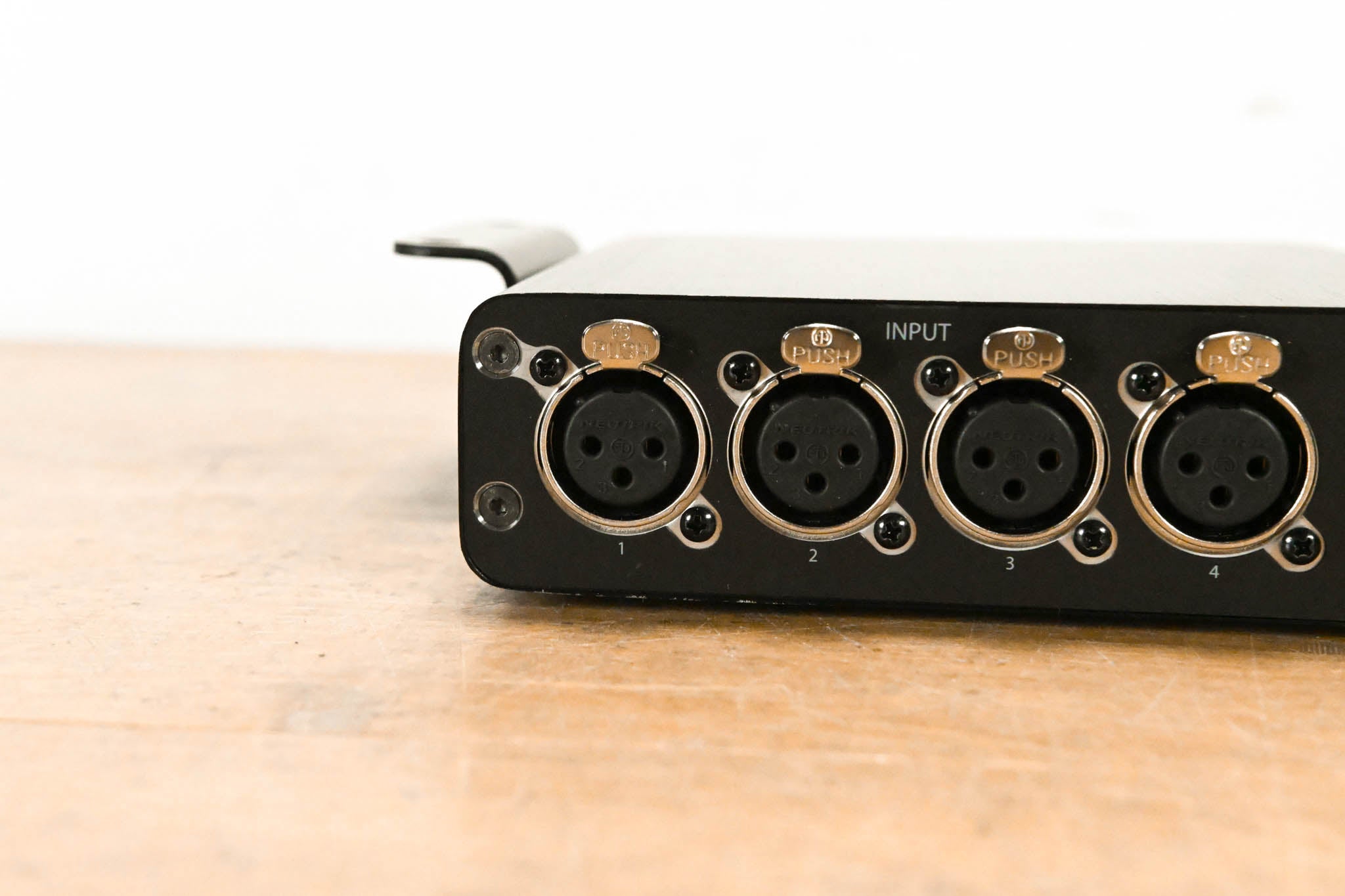 Shure ANI4IN-XLR 4-Channel Dante Audio Network Interface