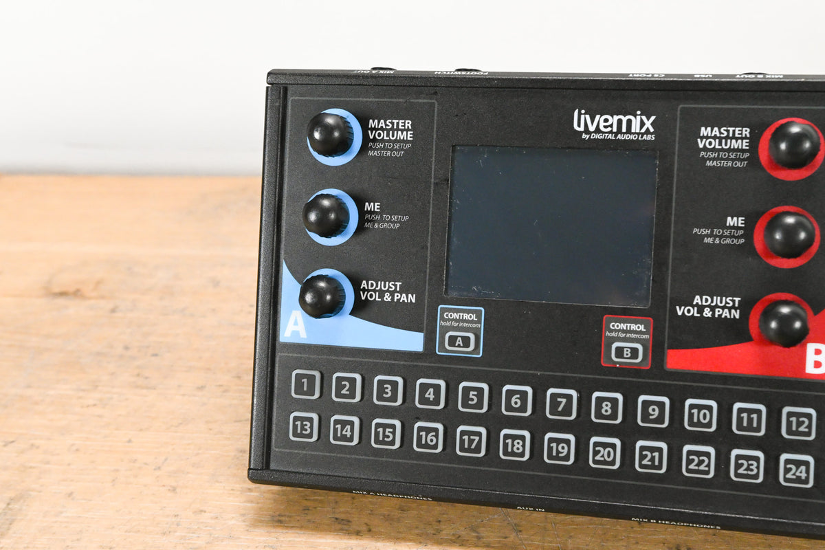 Digital Audio Labs LiveMix CS-DUO Personal Monitor Mixer