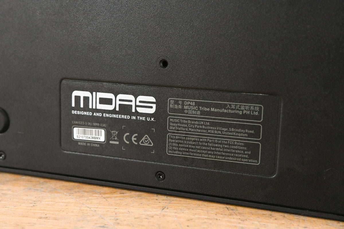 Midas DP48 Dual 48-Channel Personal Monitor Mixer