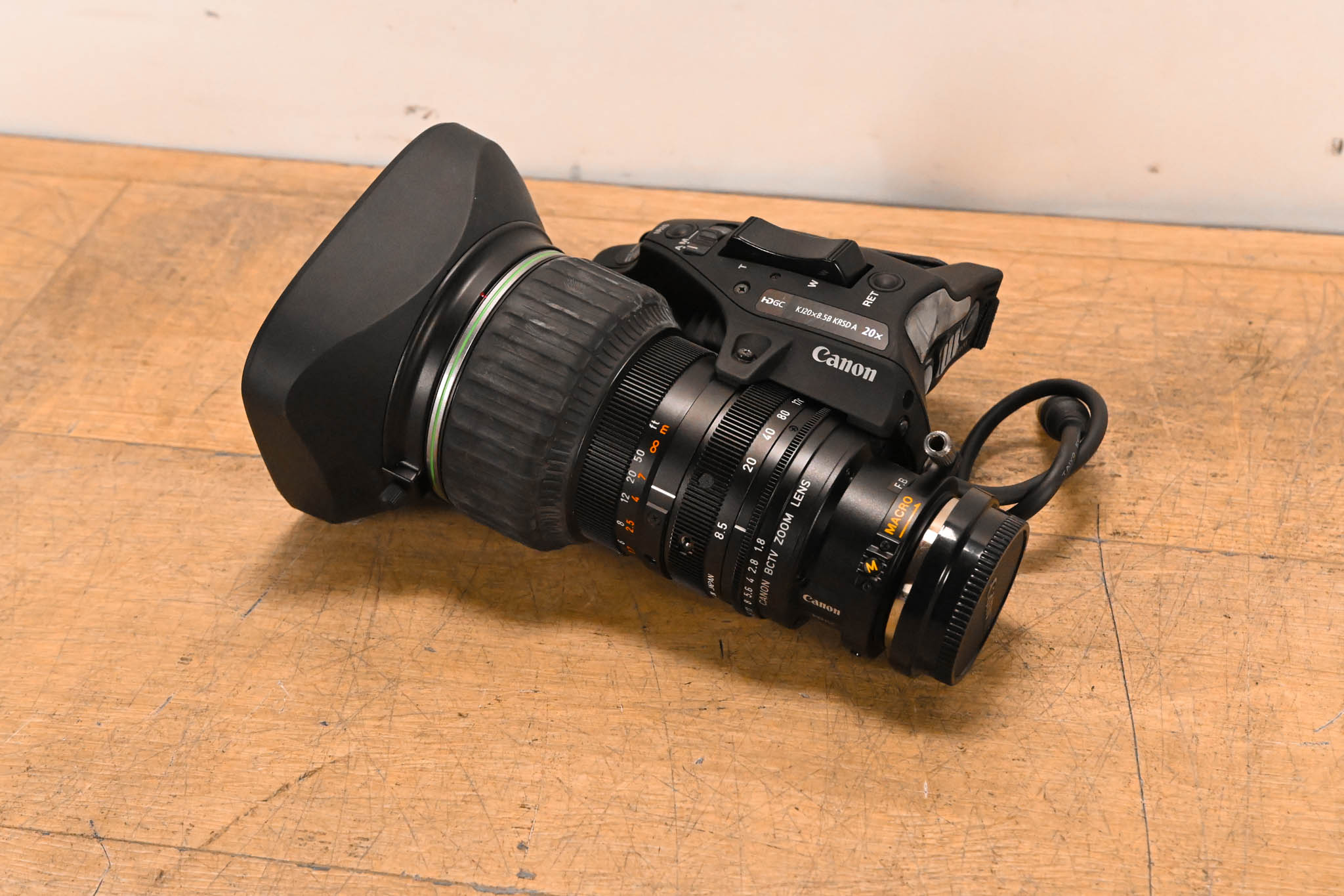 Canon KJ20x8.5B KRSD A 20x Zoom Lens for 2/3" Cameras