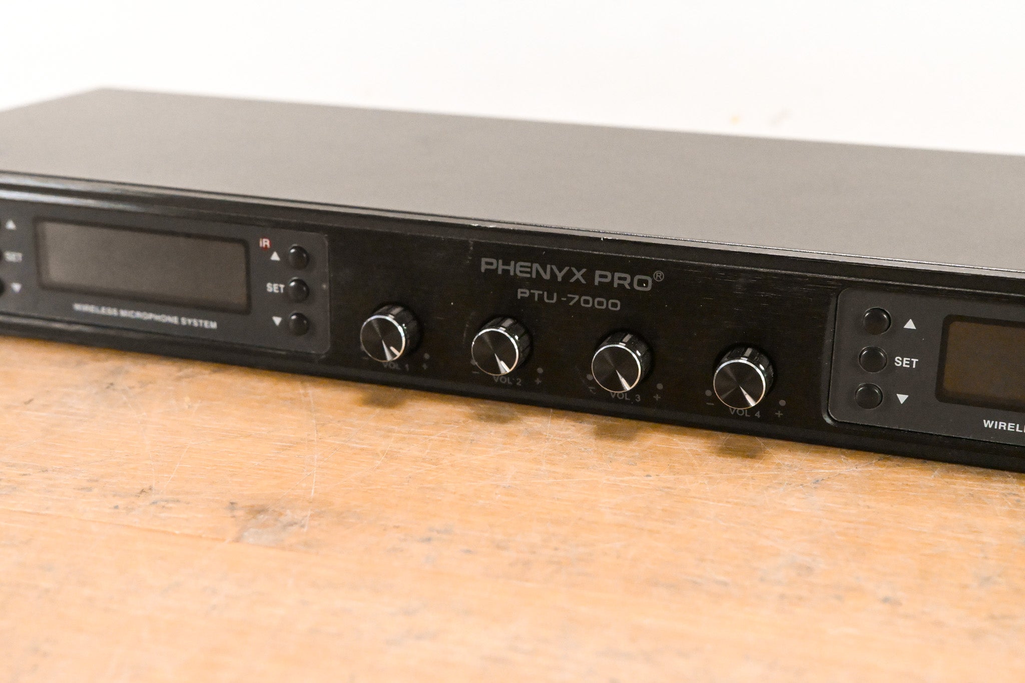 Phenyx Pro PWR-7000 4-CH Wireless Receiver for PTU-7000 System (NO PSU)