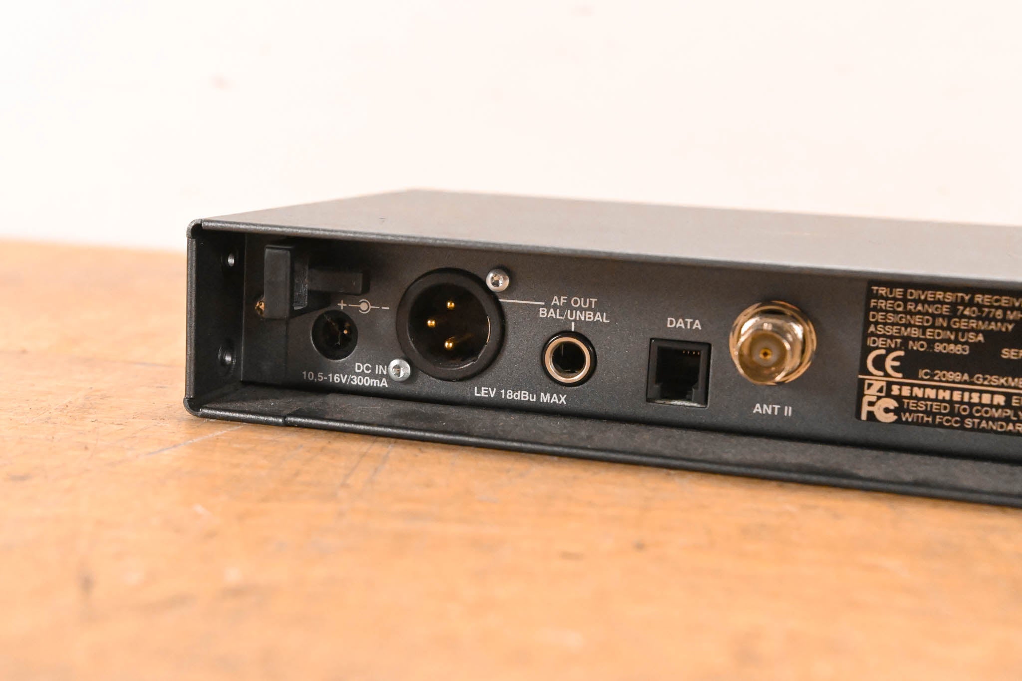 Sennheiser EM 300 G2 Wireless Receiver - 740-776 MHz (NO POWER SUPPLY)