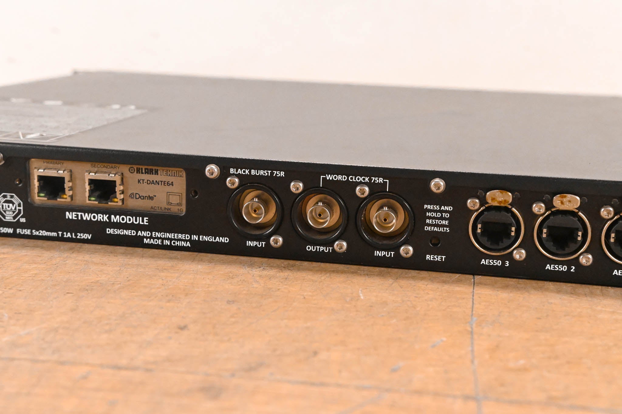 Klark Teknik DN9650 Digital Audio Network Bridge