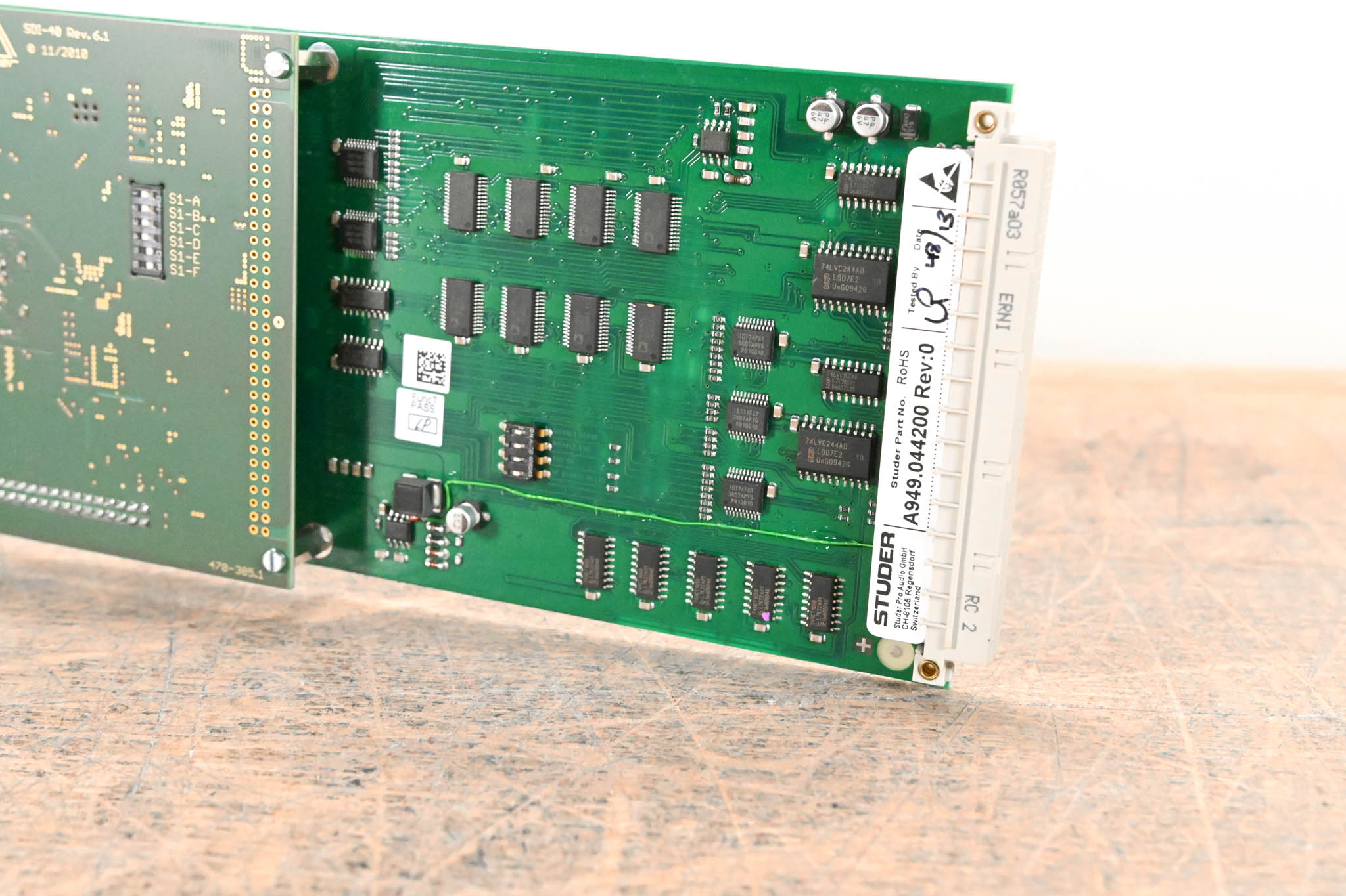 Studer 8-Channel SDI I/O Card for D21m Modular I/O System