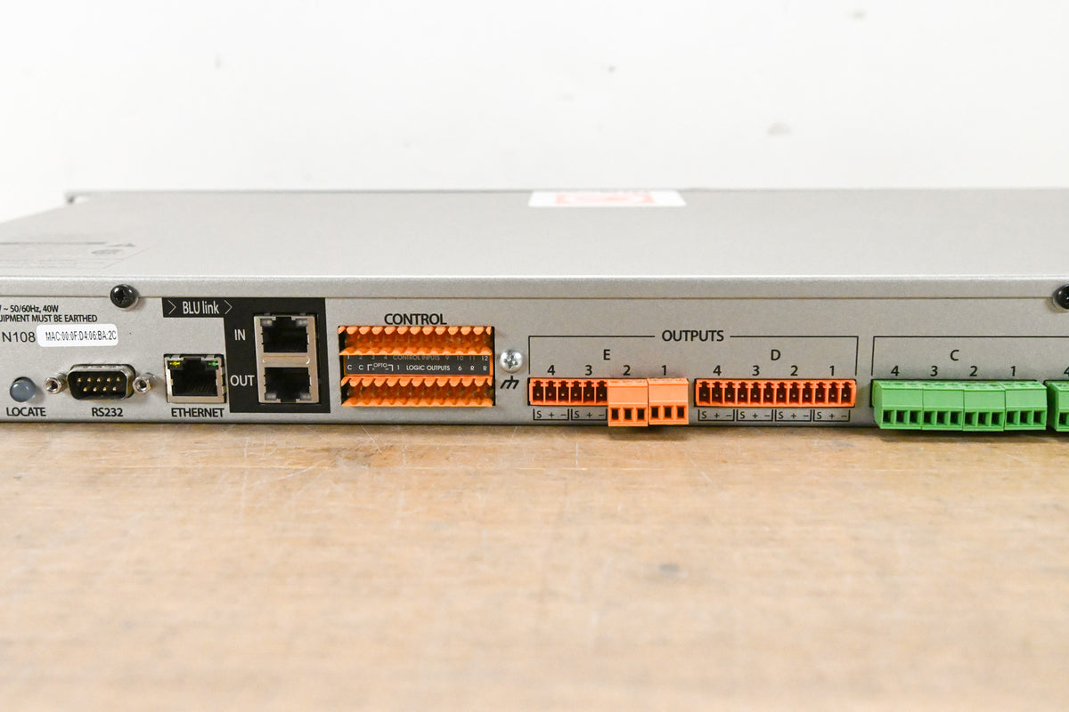 BSS London BLU-100 12x8 Signal Processor with BLU Link