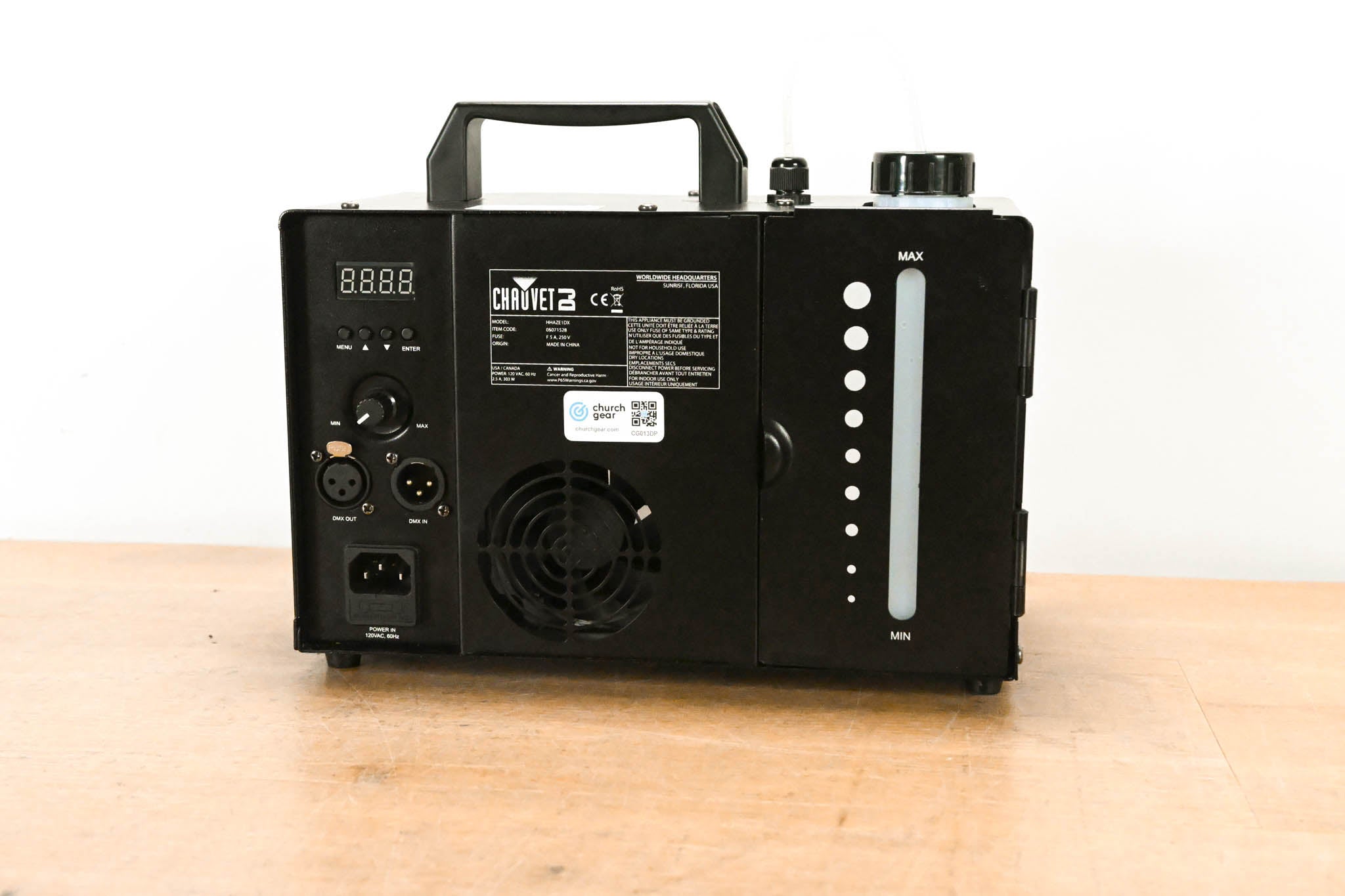 Chauvet Hurricane Haze 1DX Water-Based Haze Machine