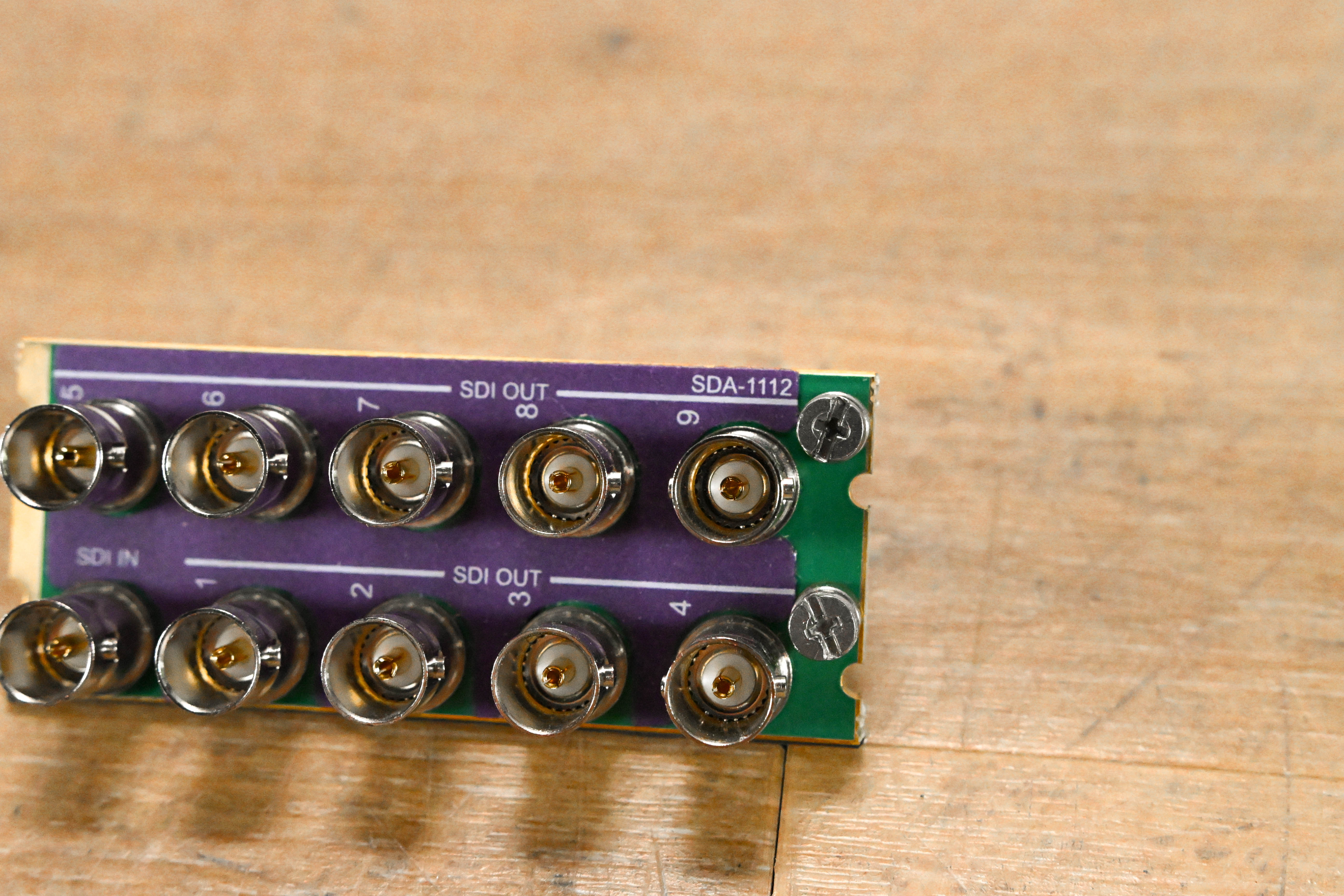 Miranda SDA-1112 Rear I/O Module for Densité Frame