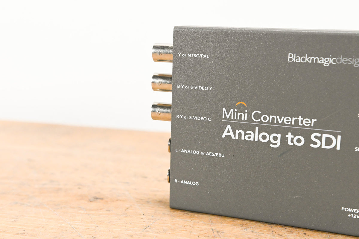 Blackmagic Design Mini Converter Analog to SDI (NO POWER SUPPLY)