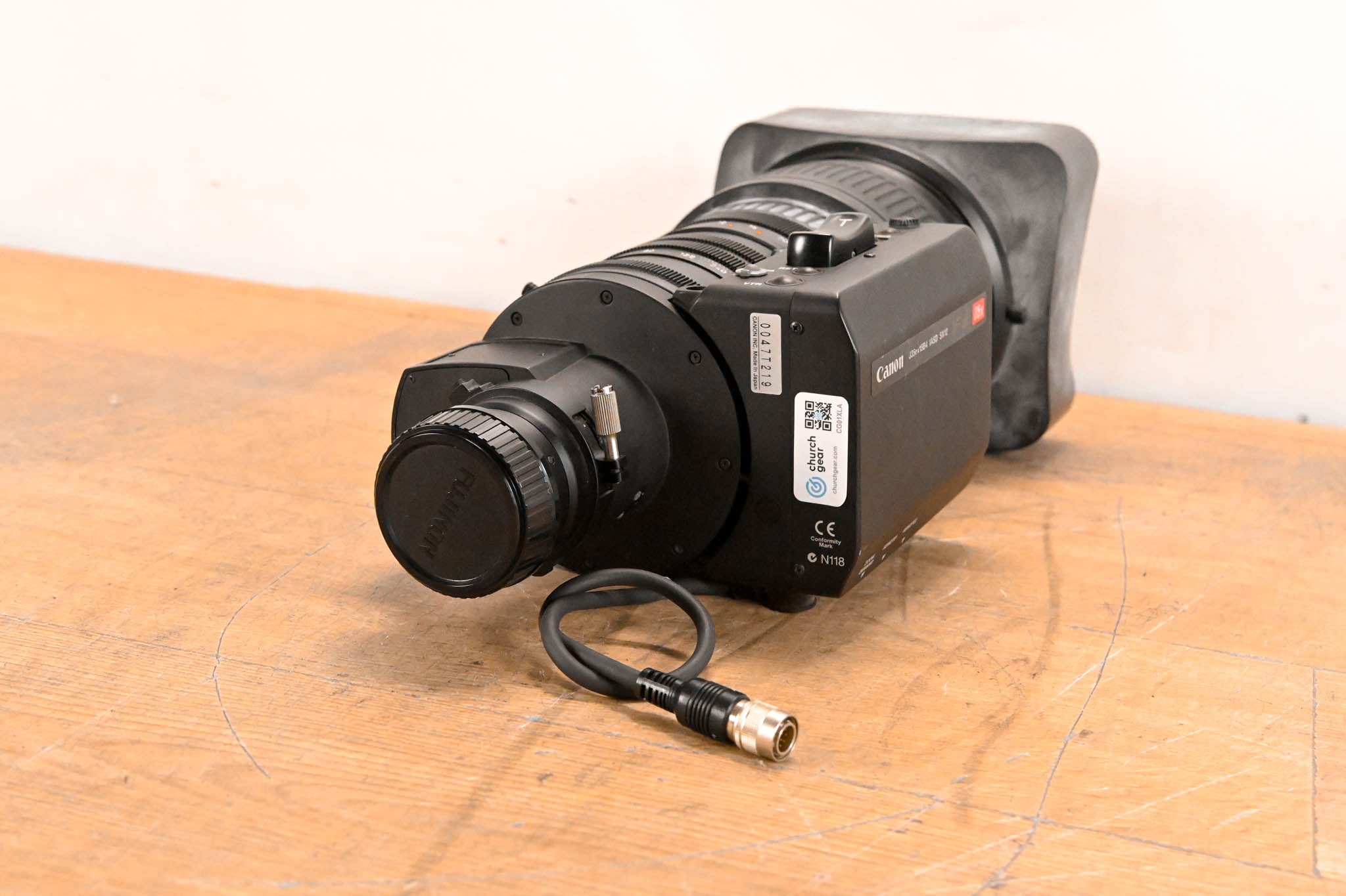 Canon J35ex15B4 IASD SX12 15-525mm f/2.7 35x HD Broadcast Box Lens