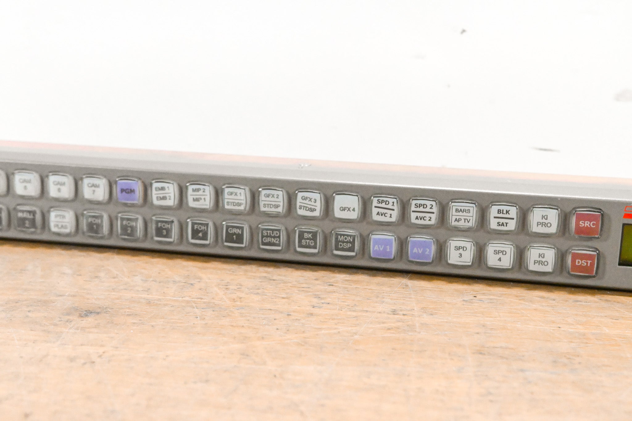 Ross RCP-NKM 1RU Remote Control Panel (NO POWER SUPPLY)