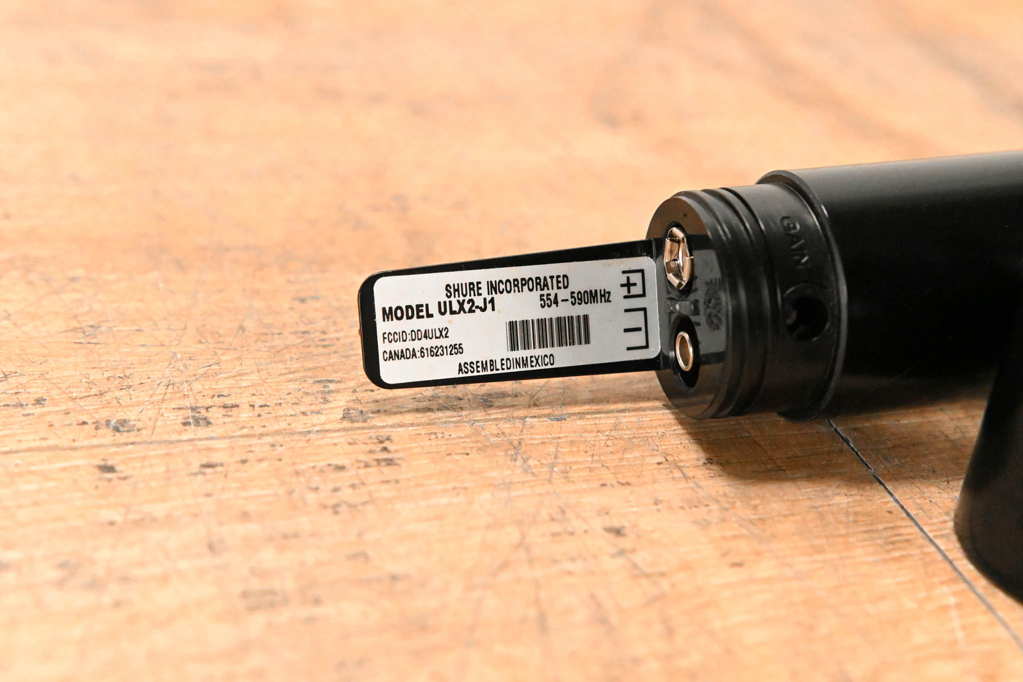 Shure ULX2/BETA87A Wireless Handheld Transmitter - J1 Band: 554-590 MHz