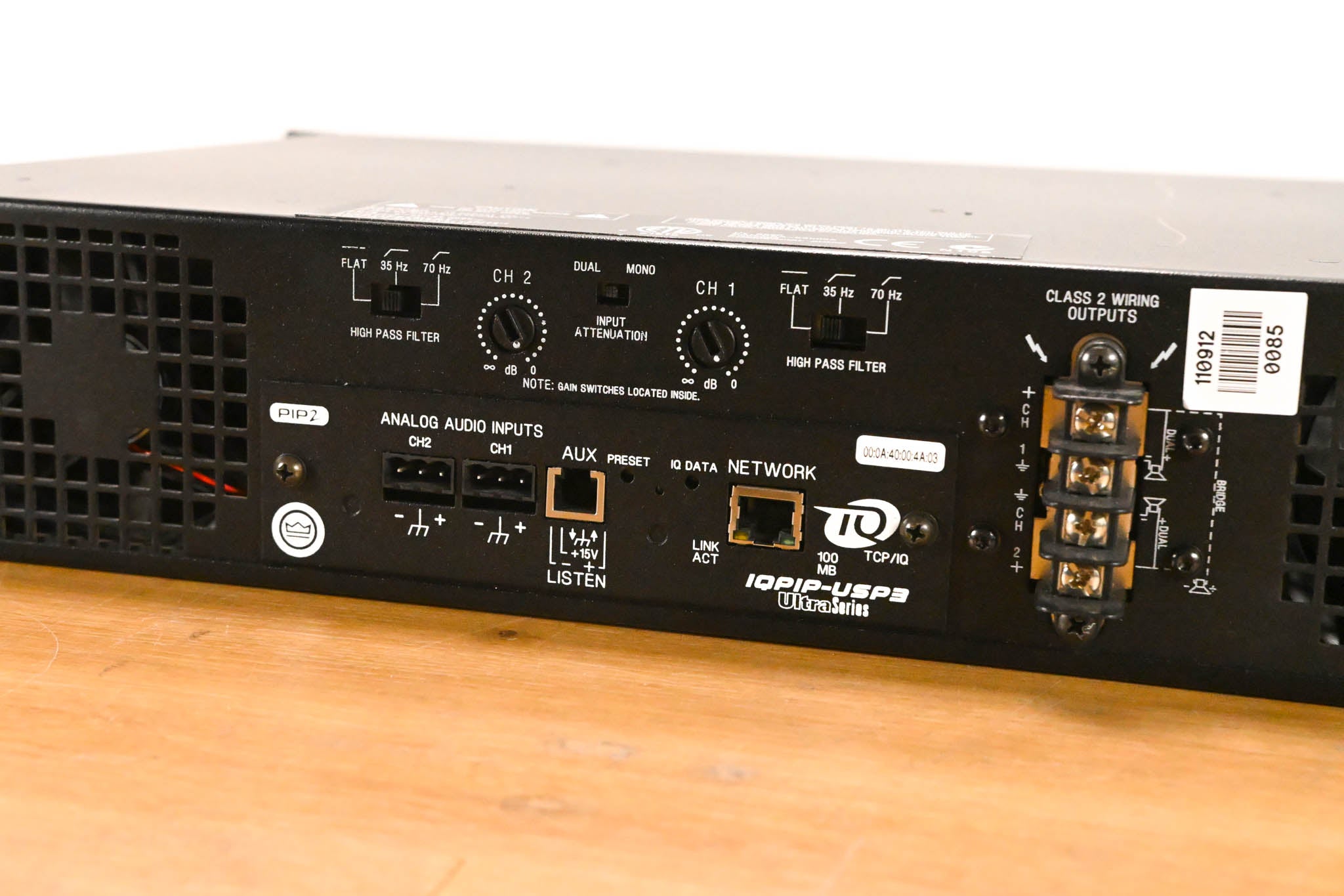 Crown CTs 2000 2-Channel 1000W Power Amplifier