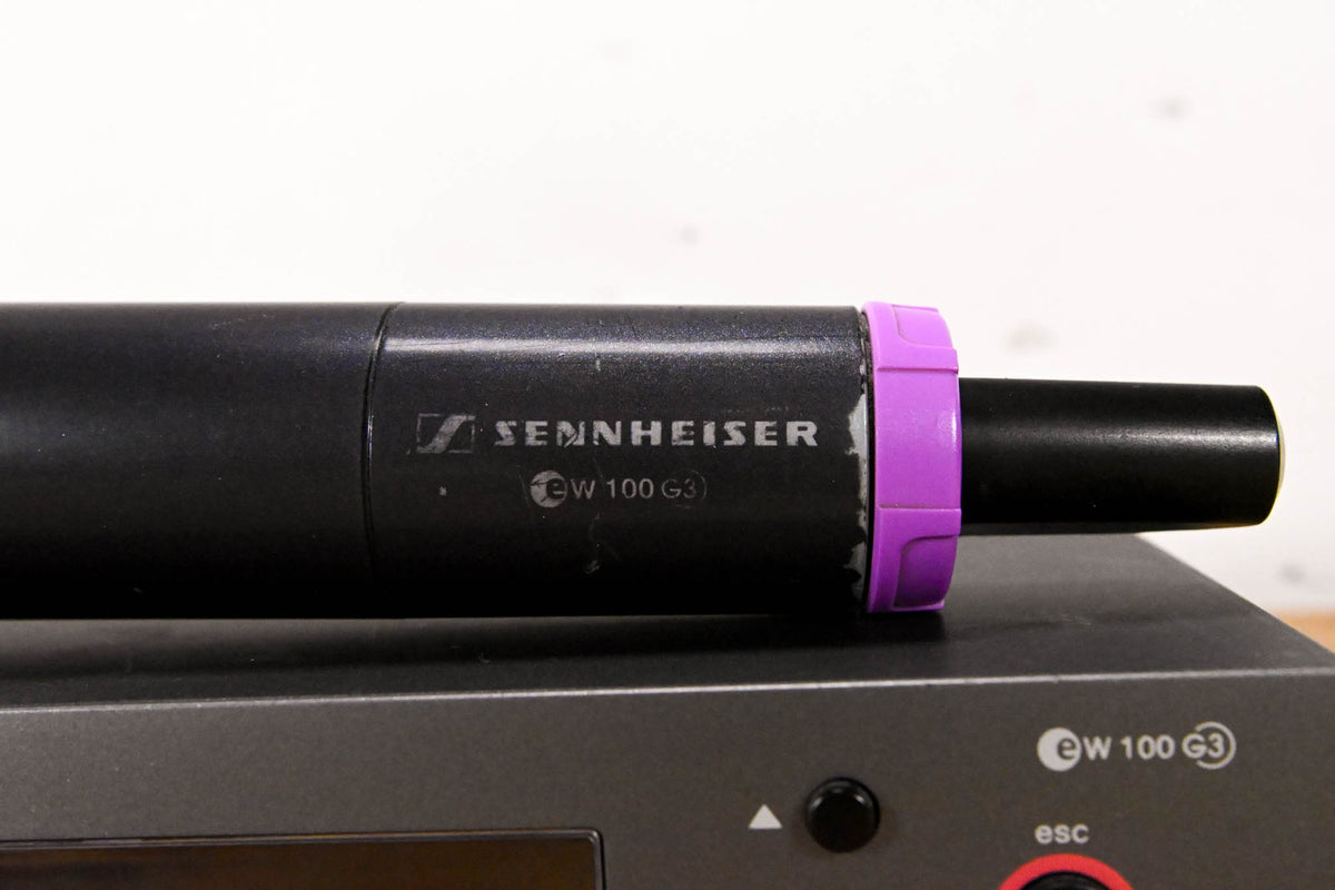 Sennheiser ew 100 G3 Handheld Wireless System A Range - NO POWER SUPPLY