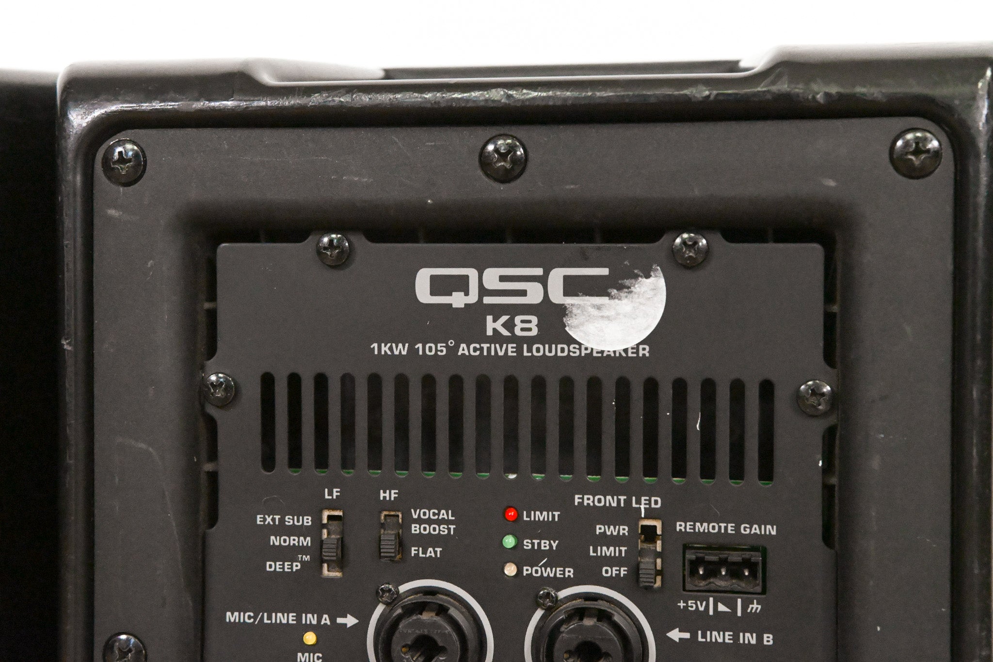 QSC K8 8" Two-Way 1000 Watt Powered Portable Loudspeaker (PAIR)
