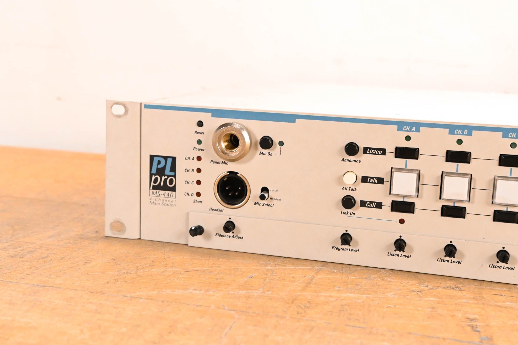 Clear-Com MS-440 4-Channel Intercom Main Station