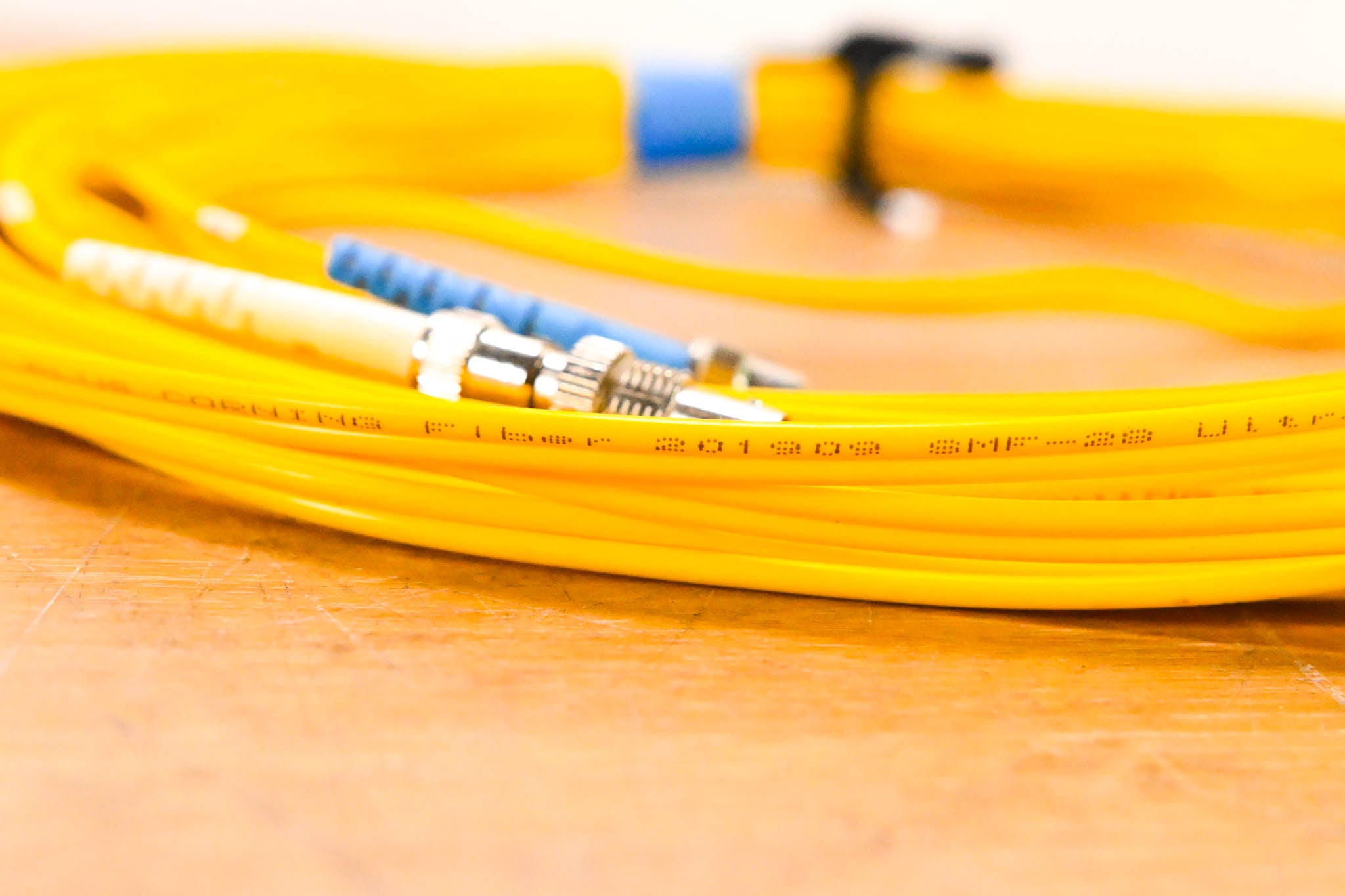 Corning SMF-28 Ultra ST-ST Duplex Single Mode Fiber Cable - 20'
