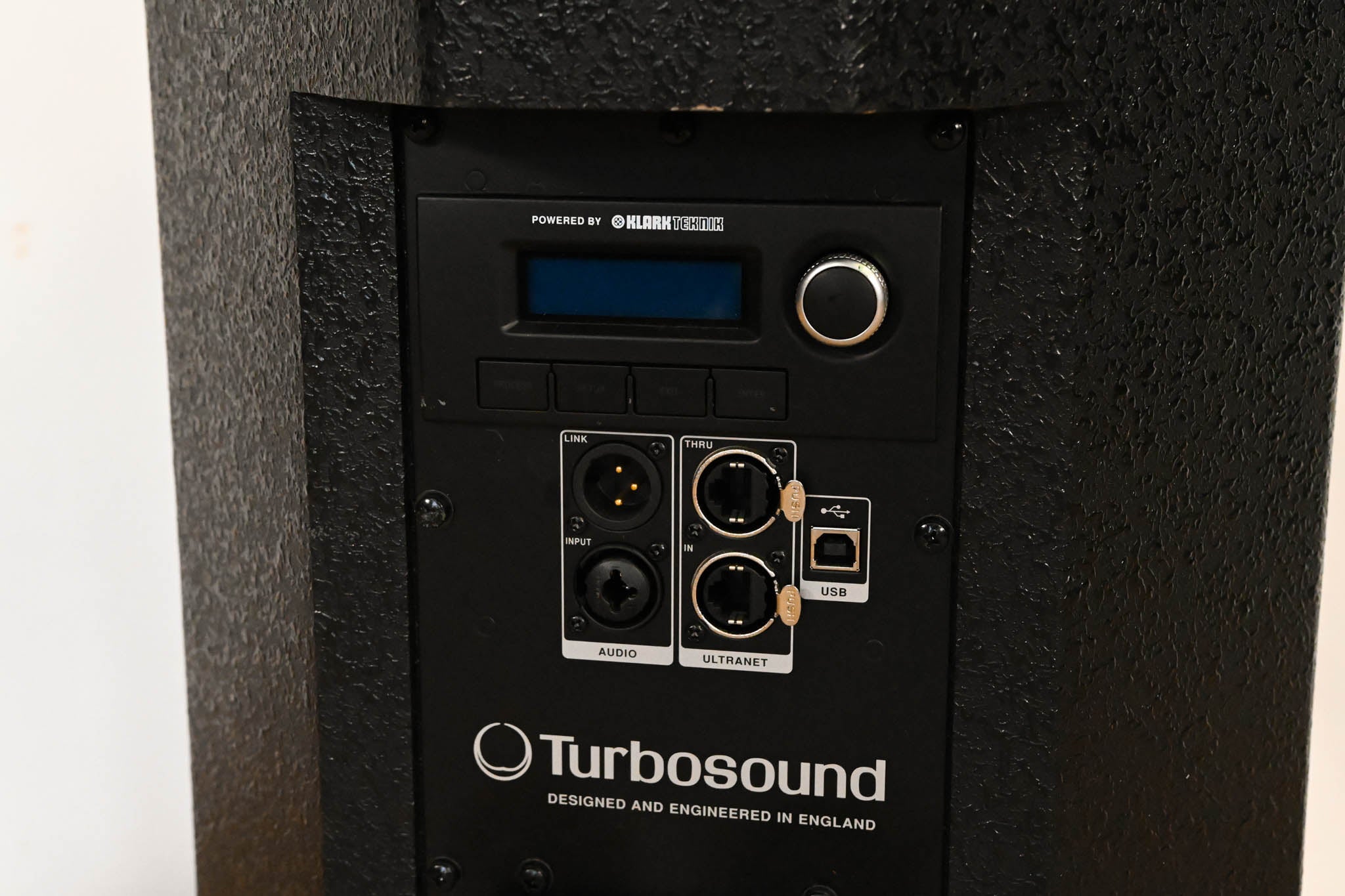 Turbosound NuQ102-AN 10" 600W Loudspeaker w/ Klark Teknik DSP & Ultranet