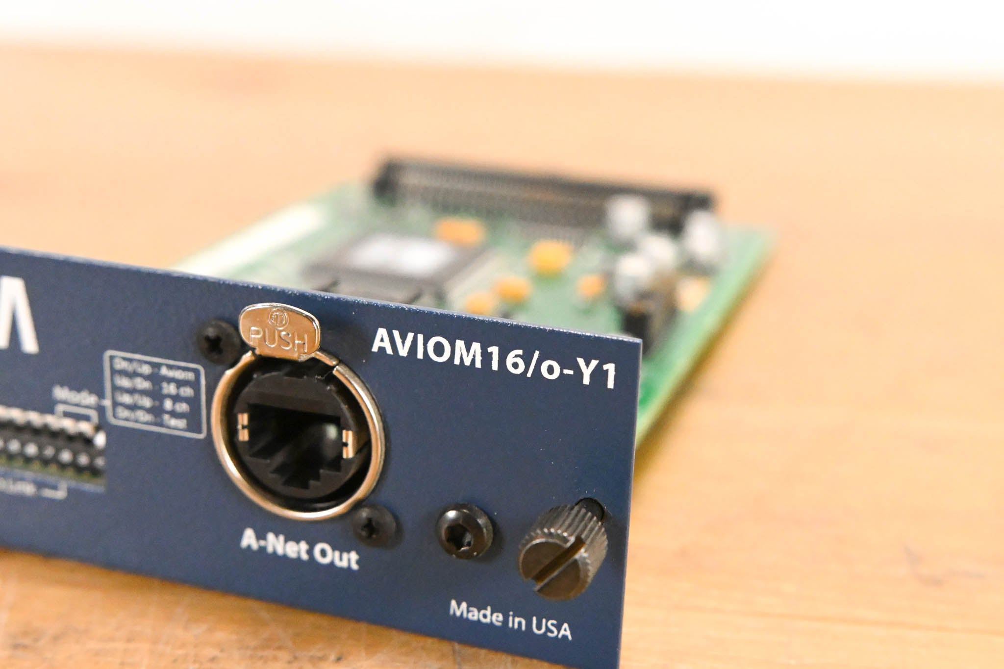 Aviom 16/o-Y1 A-Net Card for Yamaha Digital Products