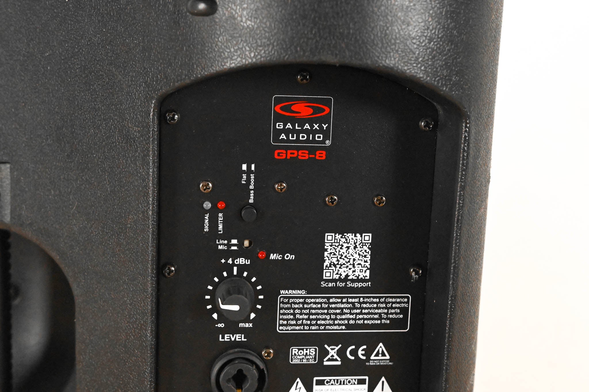Galaxy Audio GPS-8 8" 200W Powered Personal Monitor