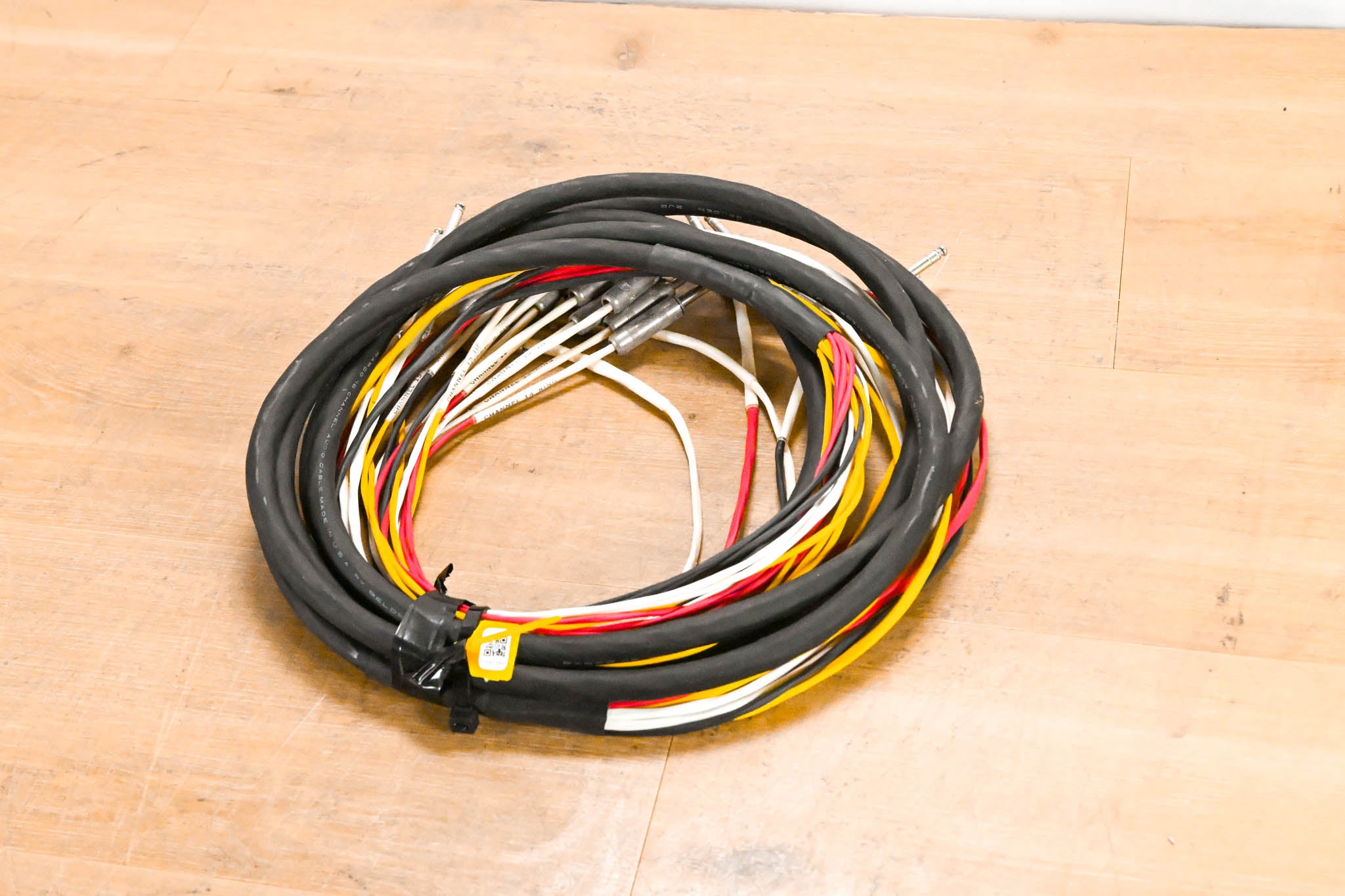 Rapco 8-Channel 1/4" TRS to Dual 1/4" TS Insert Snake -  20'