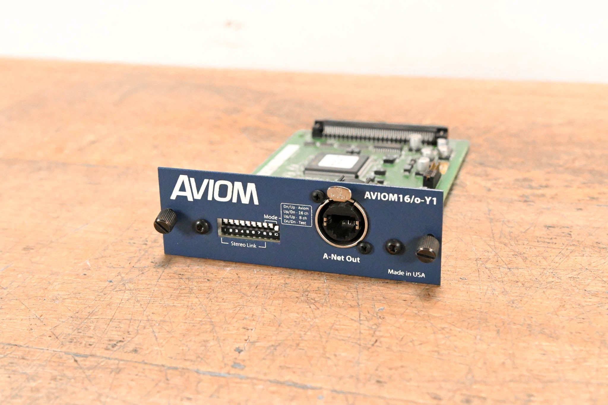 Aviom 16/o-Y1 A-Net Card for Yamaha Digital Products