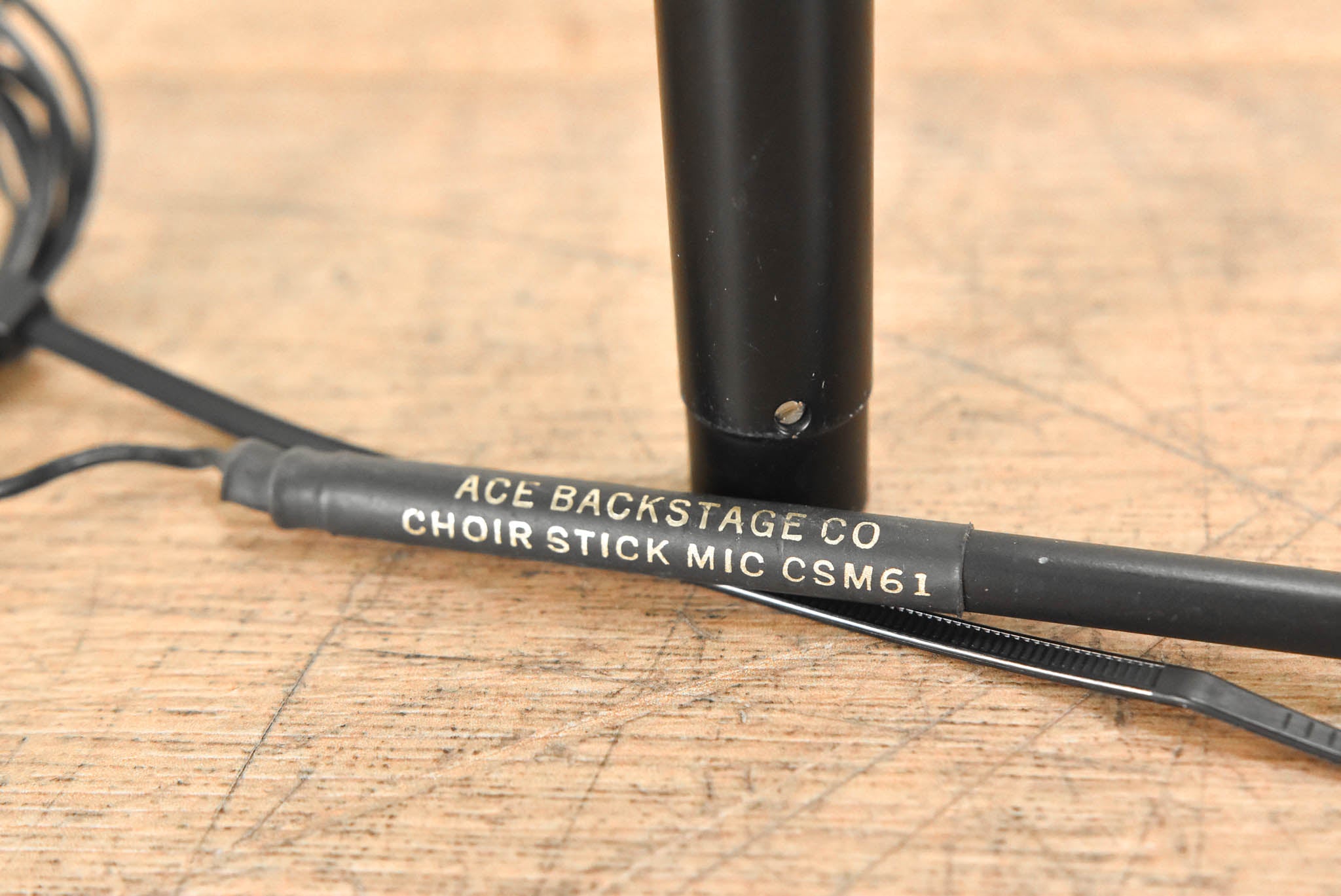 Ace Backstage Co. Choir Stick Mic CSM61 w/ Shure MX202 185 Capsule