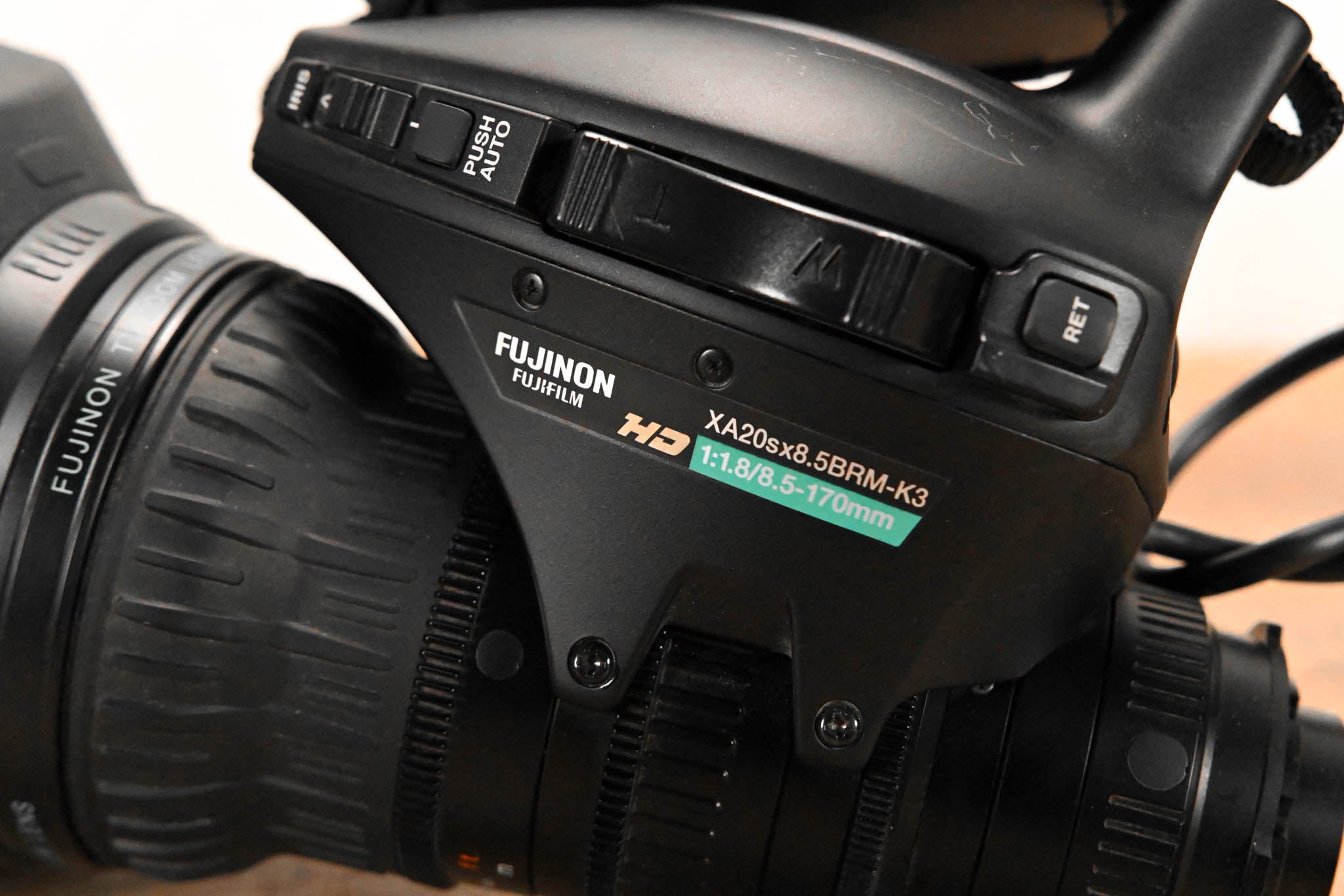 Fujinon XA20sx8.5BRM-K3 2/3" ENG Lens - 1:1.8/8.5-170mm