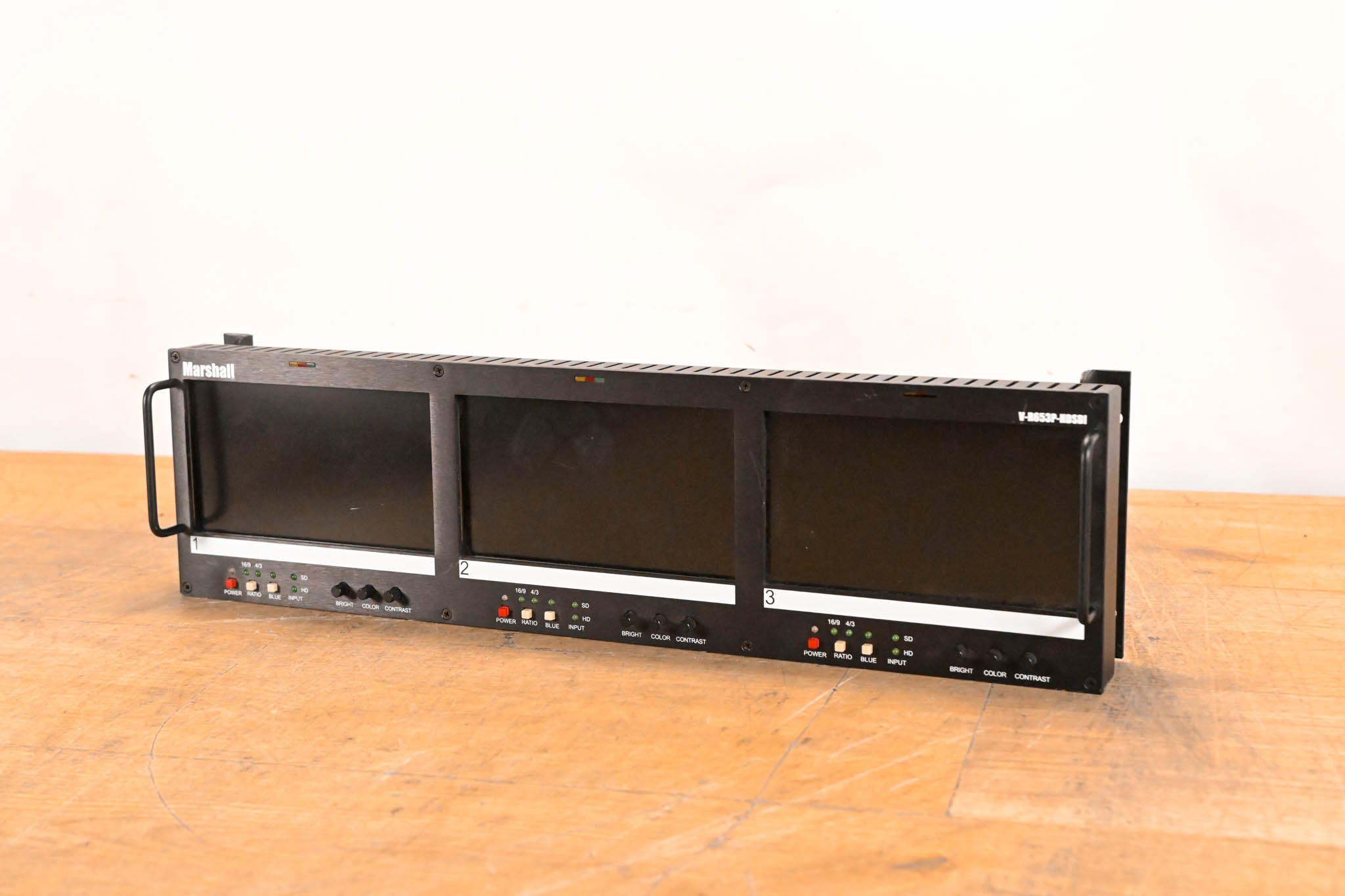 Marshall V-R653P-HDSDI Triple Serial Digital HD/SD Monitor Set (NO PSU)