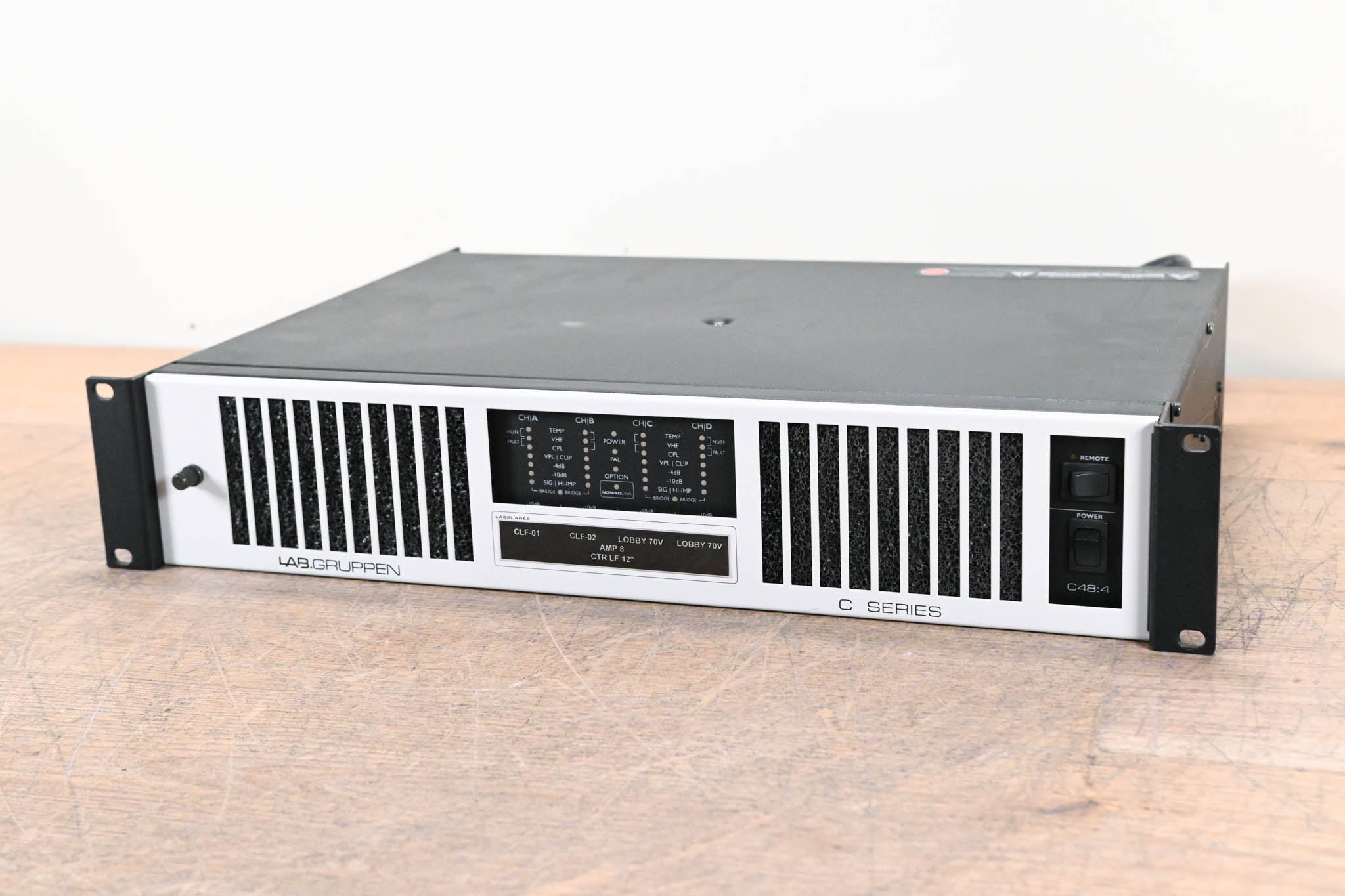 Lab Gruppen C 48:4 4800W 4-Channel Power Amplifier