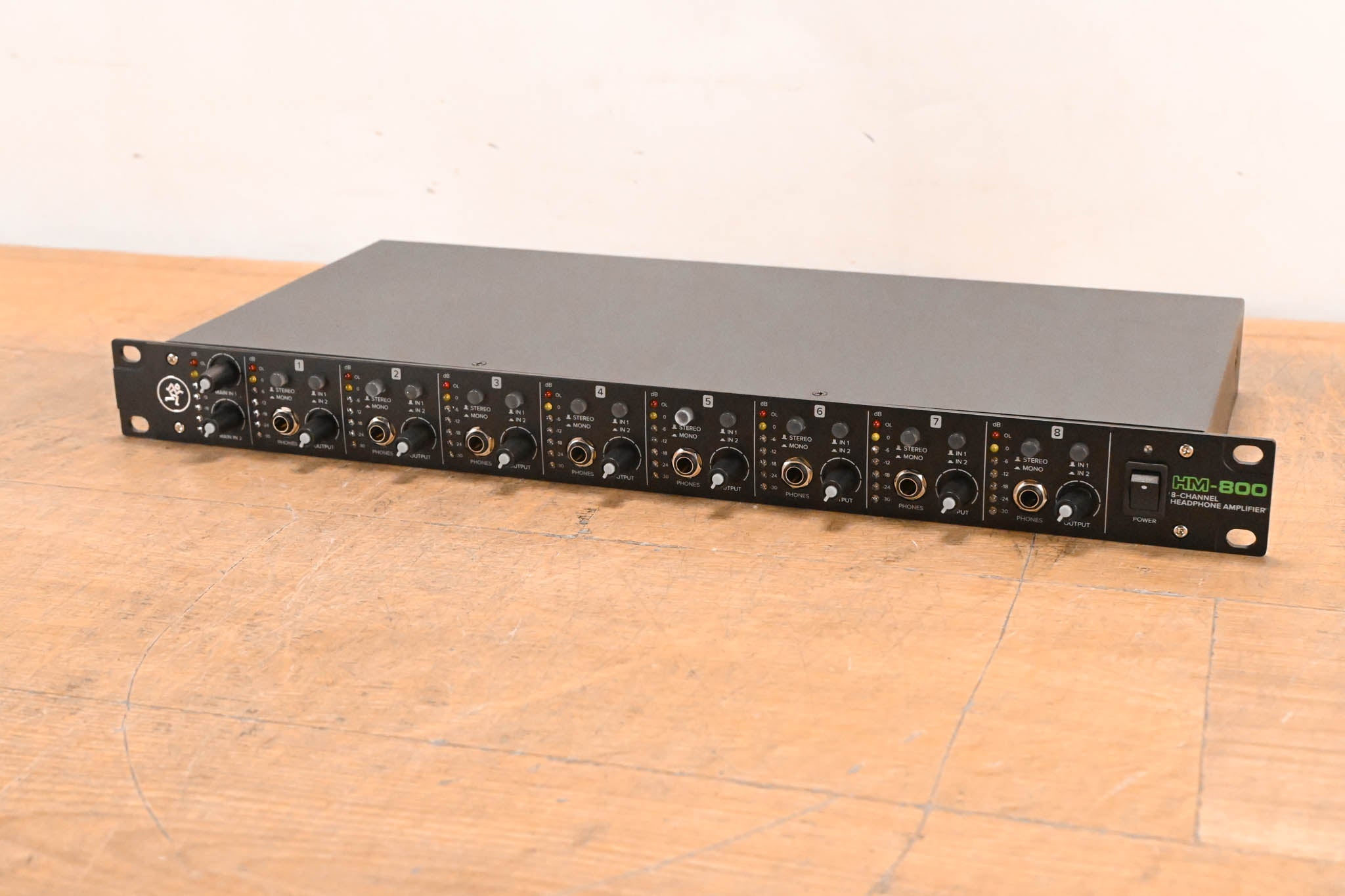 Mackie HM-800 8-Channel Headphone Amplifier