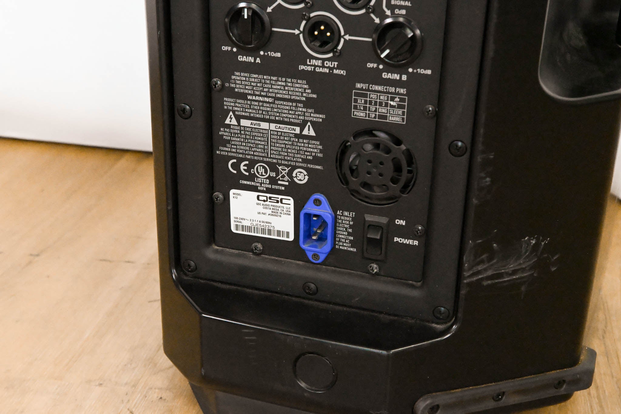 QSC K12 12" 2-Way Powered Loudspeaker