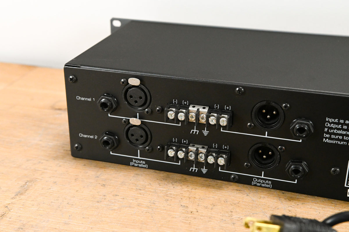 Ashly GQX-1502 Dual-Channel 15-Band Graphic Equalizer