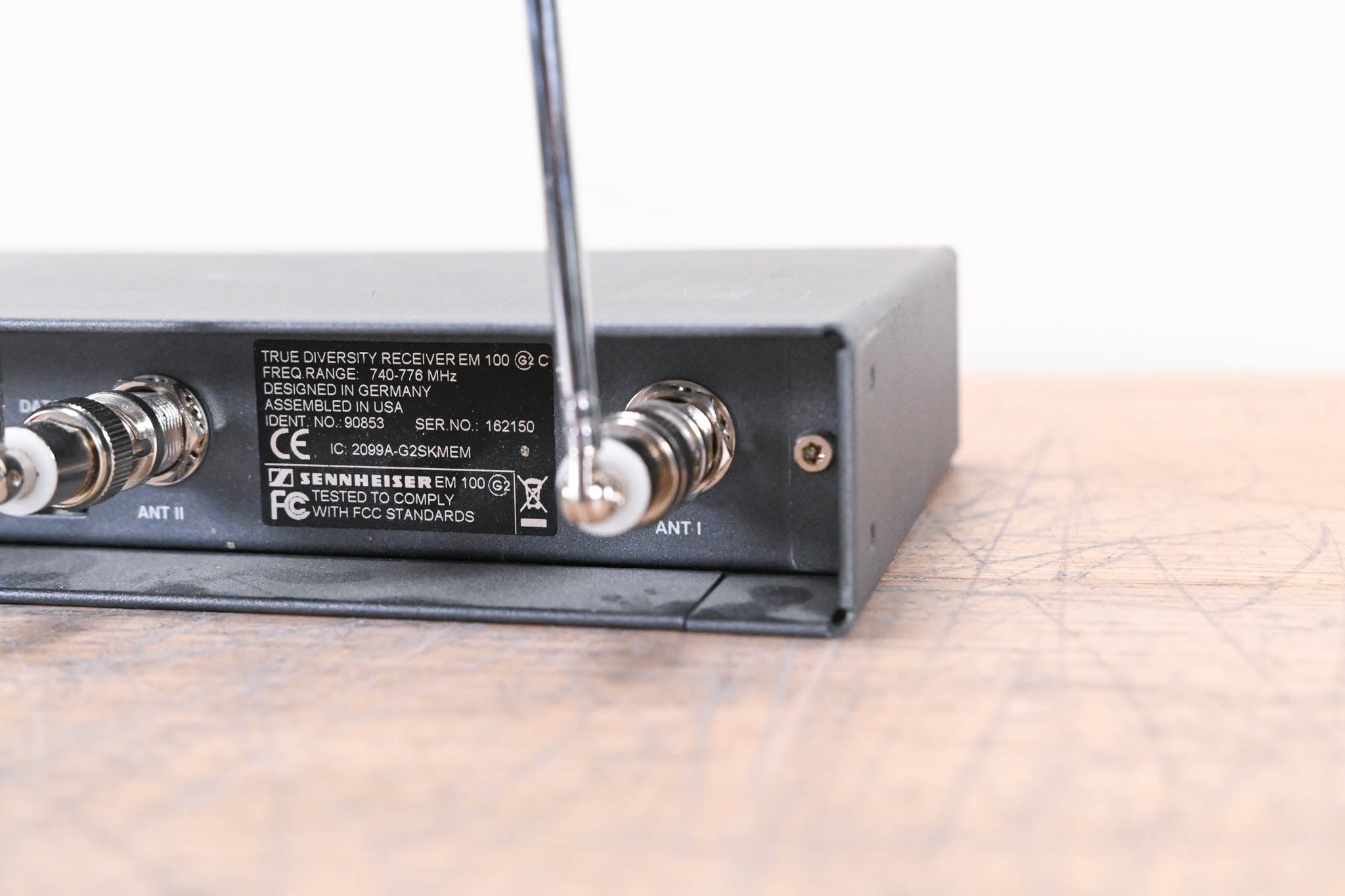 Sennheiser EM 100 G2 Wireless Receiver 740-776 MHz (NO POWER SUPPLY)