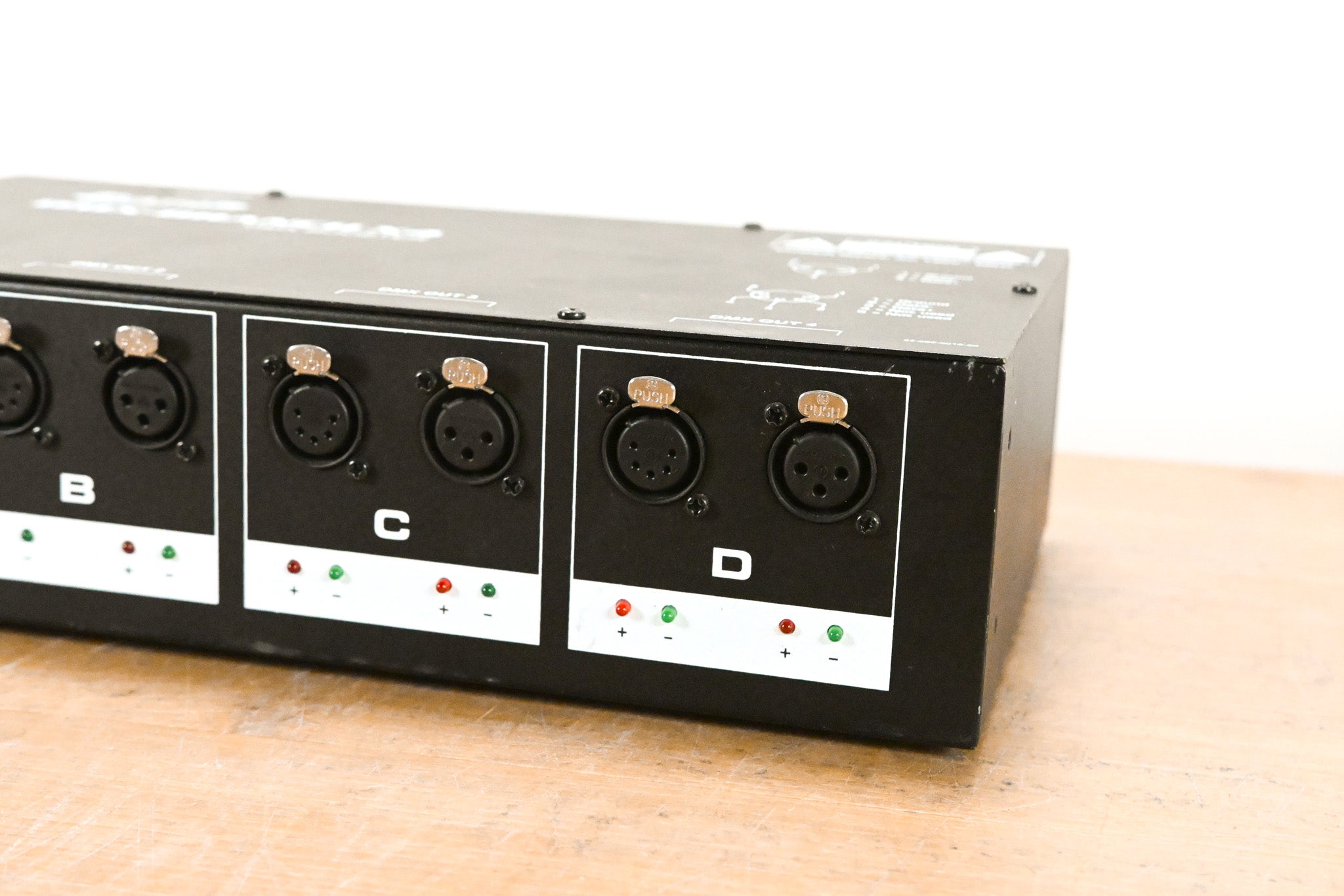Elation DMX-Branch/4 4-Way 3-pin and 5-pin DMX Distributor