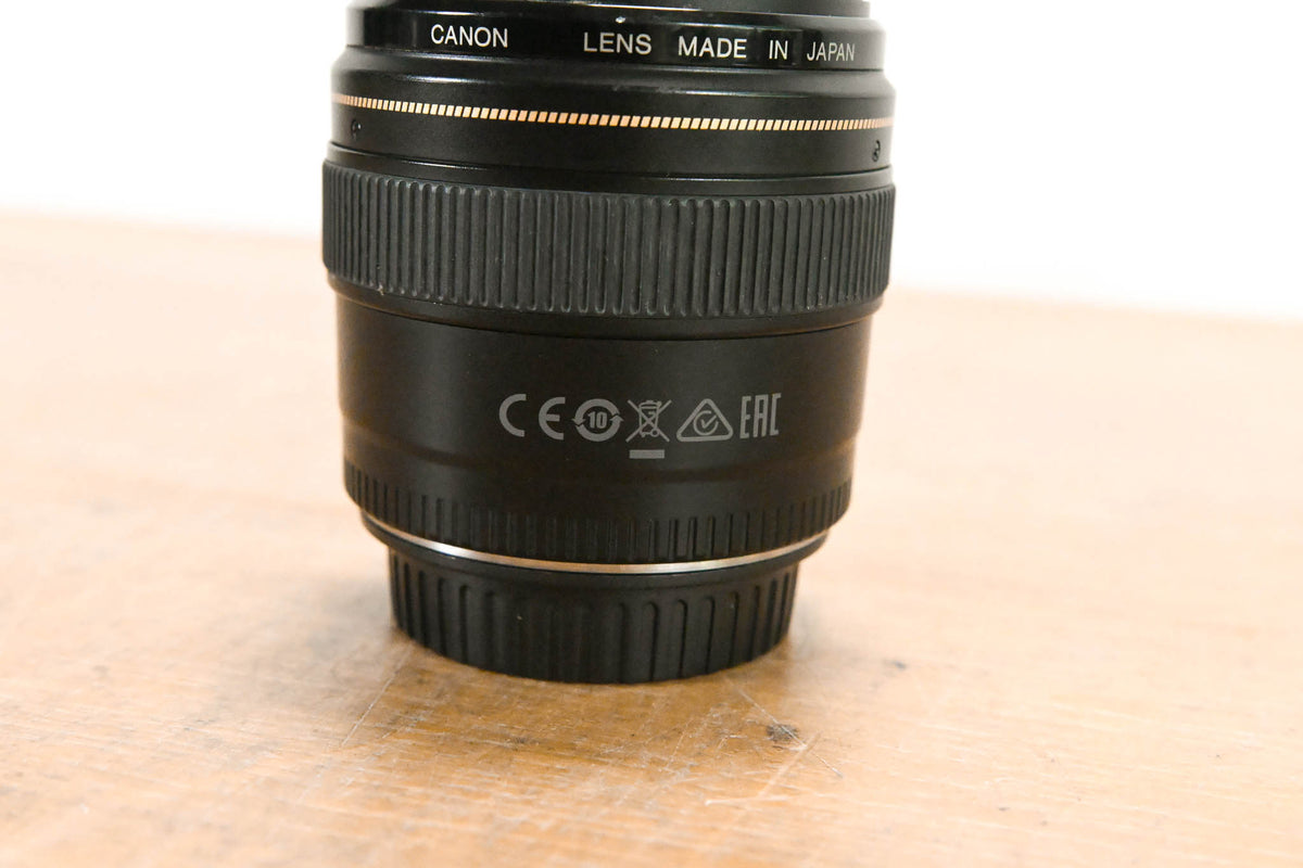 Canon EF 85mm f/1.8 USM Autofocus Lens