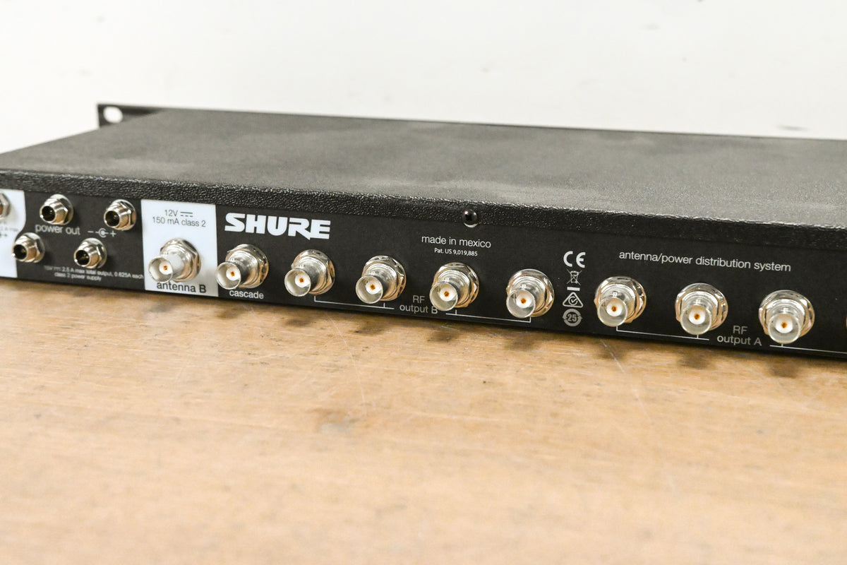 Shure UA844+SWB UHF Wideband Antenna Distribution System NO POWER SUPPLY