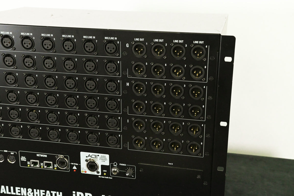Allen & Heath iLive-T112 Mixing Surface with iDR-48 Fixed Format MixRack
