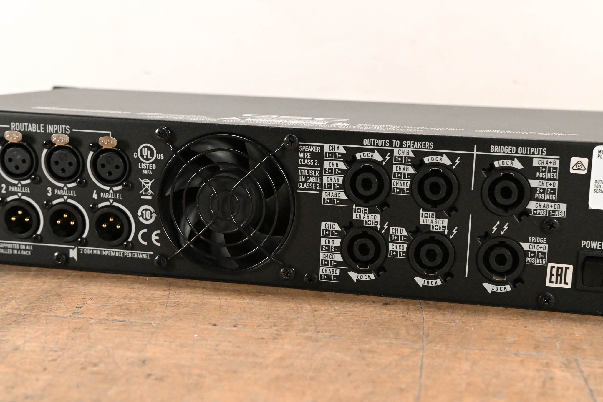 QSC PLD4.2 Four-Channel Power Amplifier with DSP