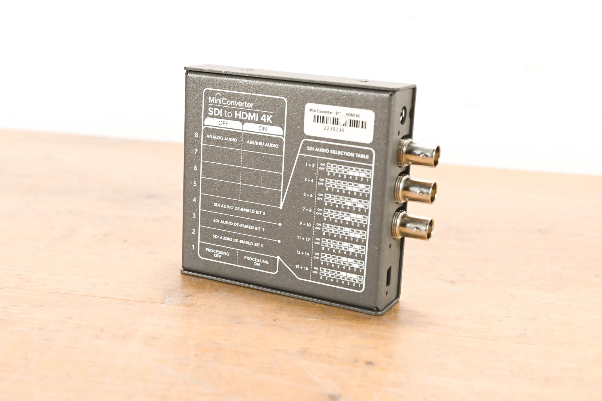 Blackmagic Design Mini Converter SDI to HDMI 4K (NO POWER SUPPLY)