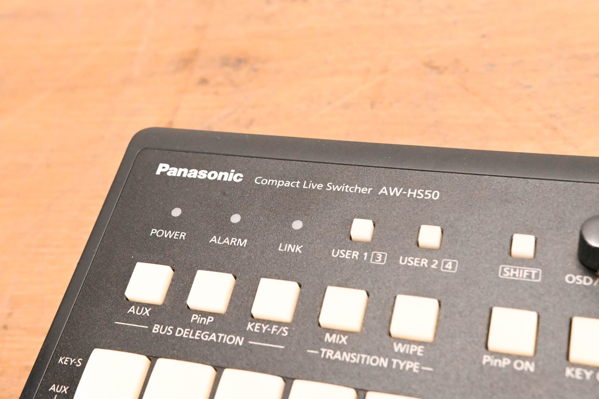 Panasonic AW-HS50 Compact HD/SD Live Video Switcher (NO POWER SUPPLY)