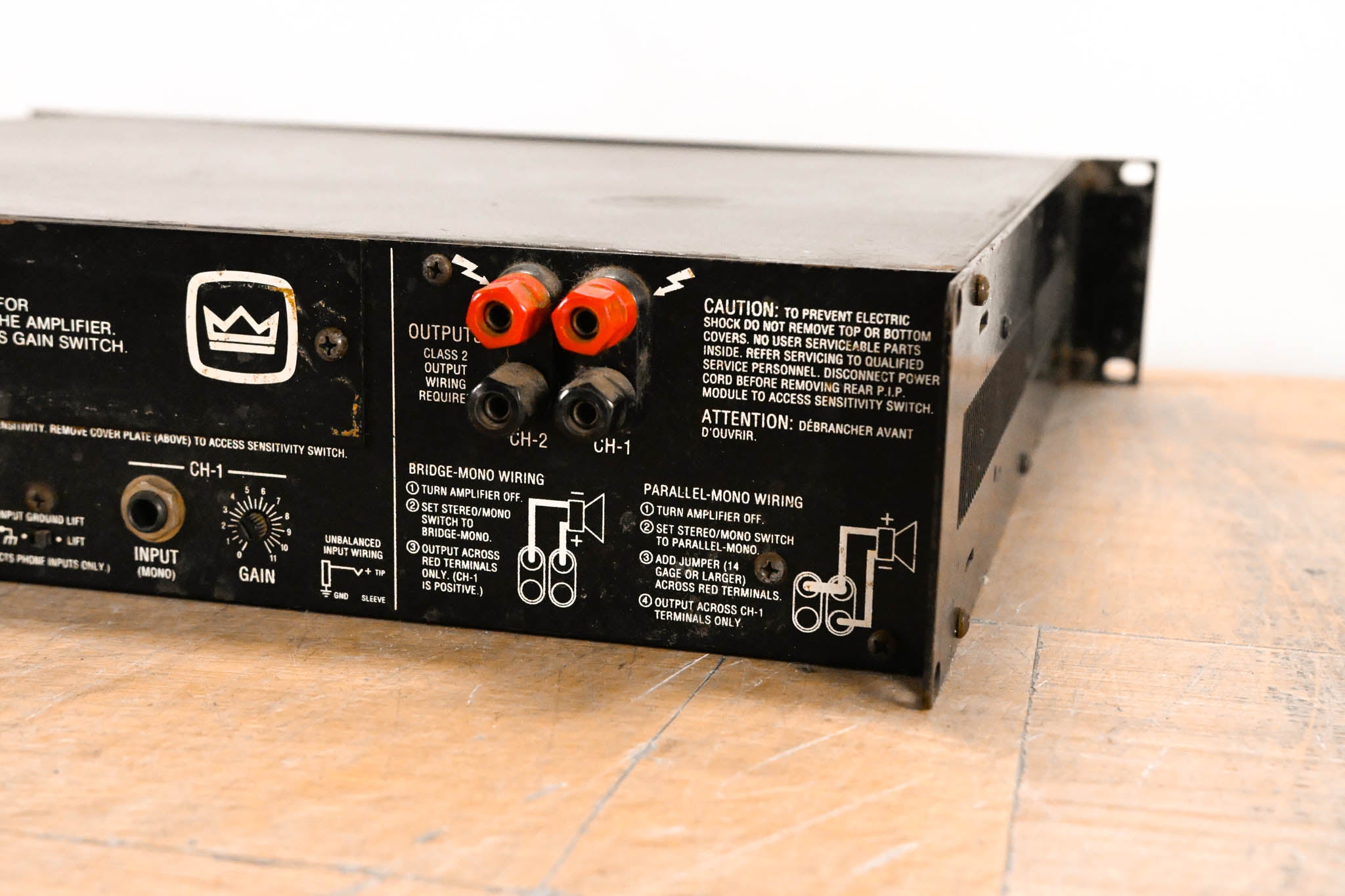 Crown Power Base-2 2-Channel Power Amplifier