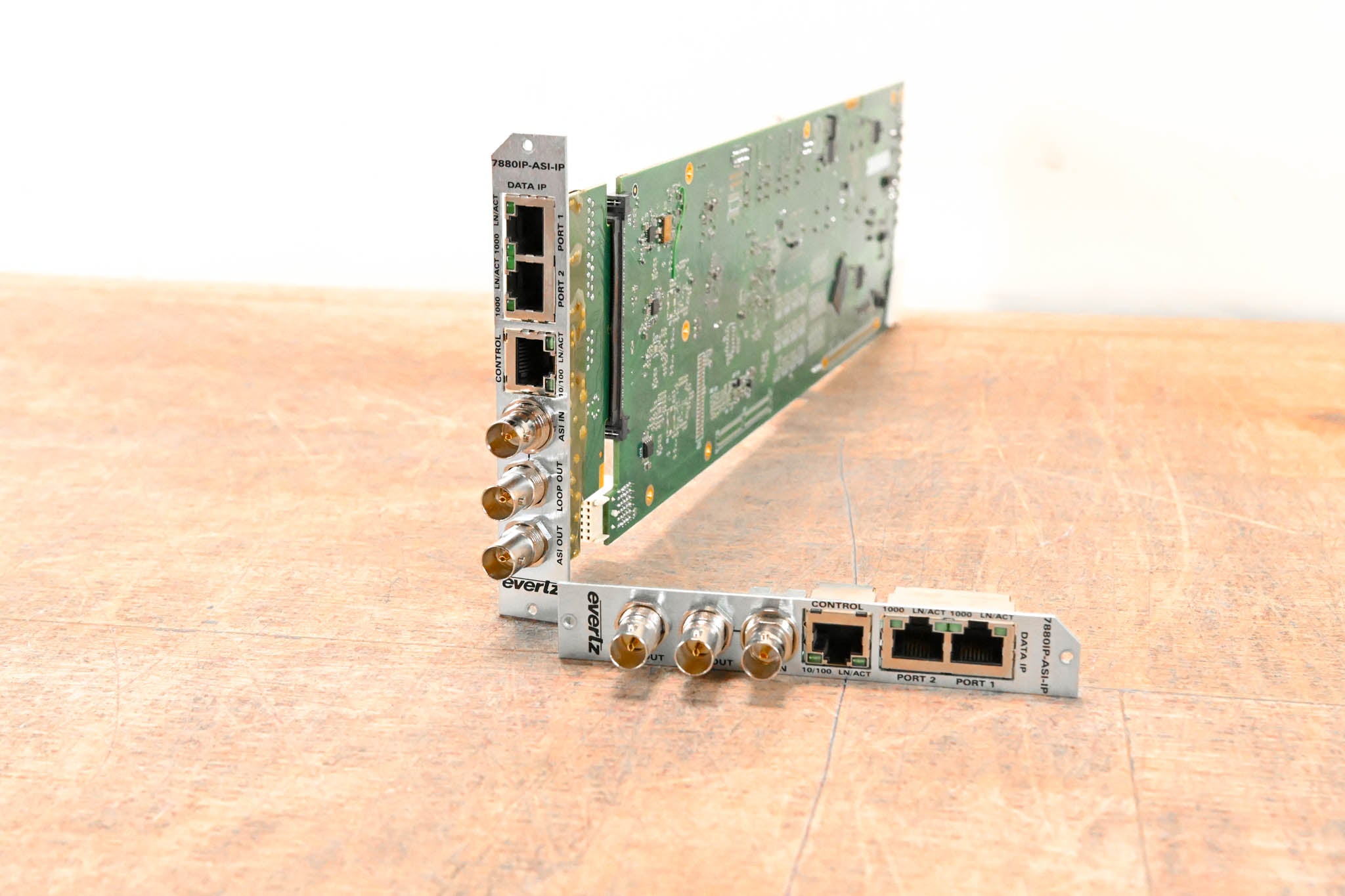 Evertz 7880IP-ASI-IP ASI/SDI IP Encapsulator for 7700/7800 Multiframe