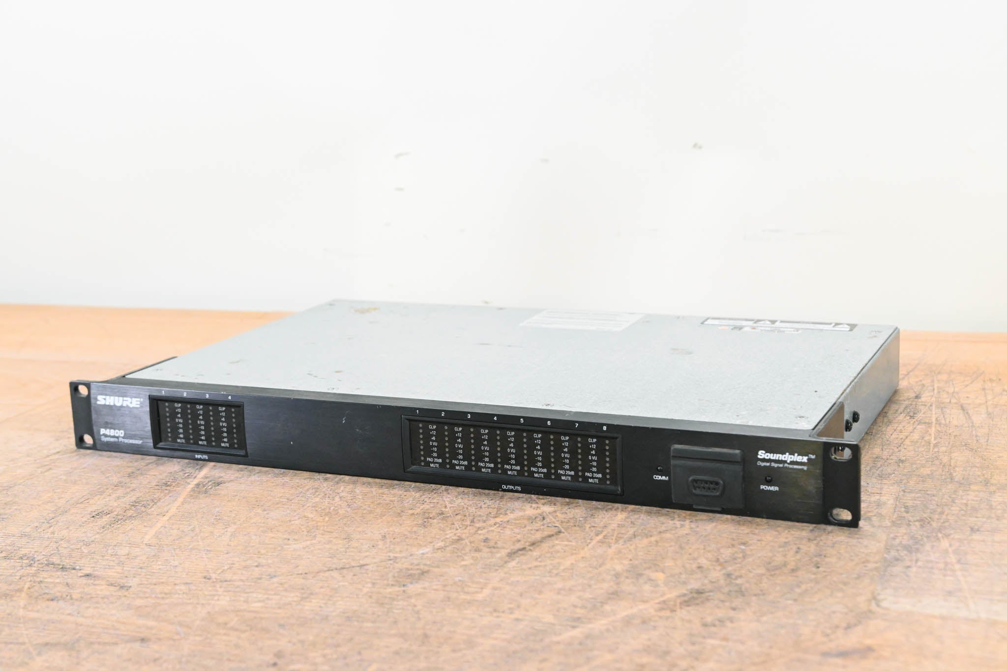 Shure P4800 4x8 Digital Signal Processor