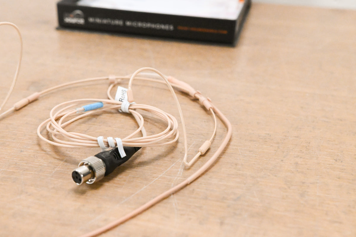 Point Source Audio GO-9WD-SH-BE Omni Headset Mic w/ TA4F Connector