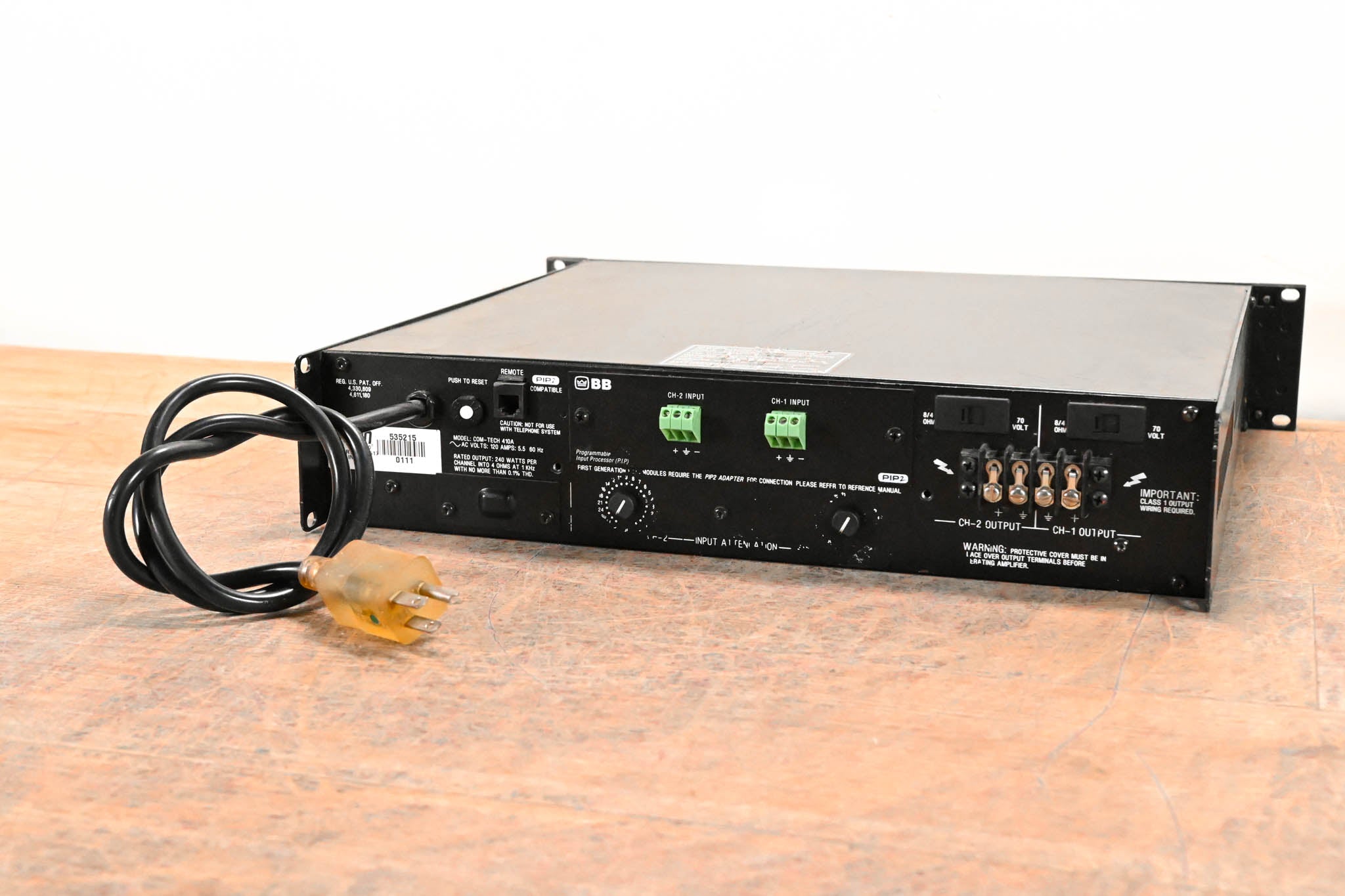 Crown Com-Tech 410 2-Channel Power Amplifier