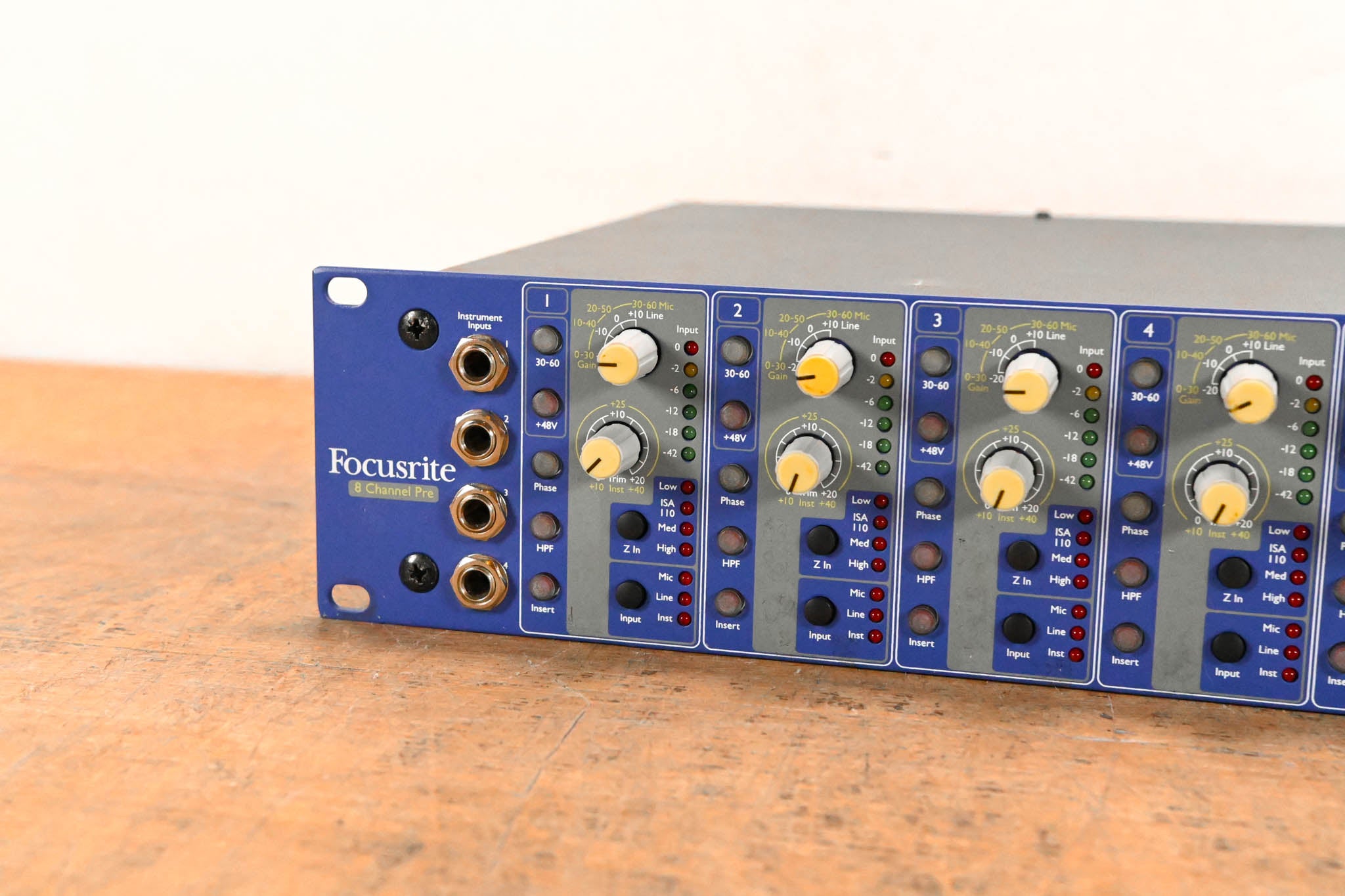 Focusrite ISA828 8-Channel Microphone Preamplifier