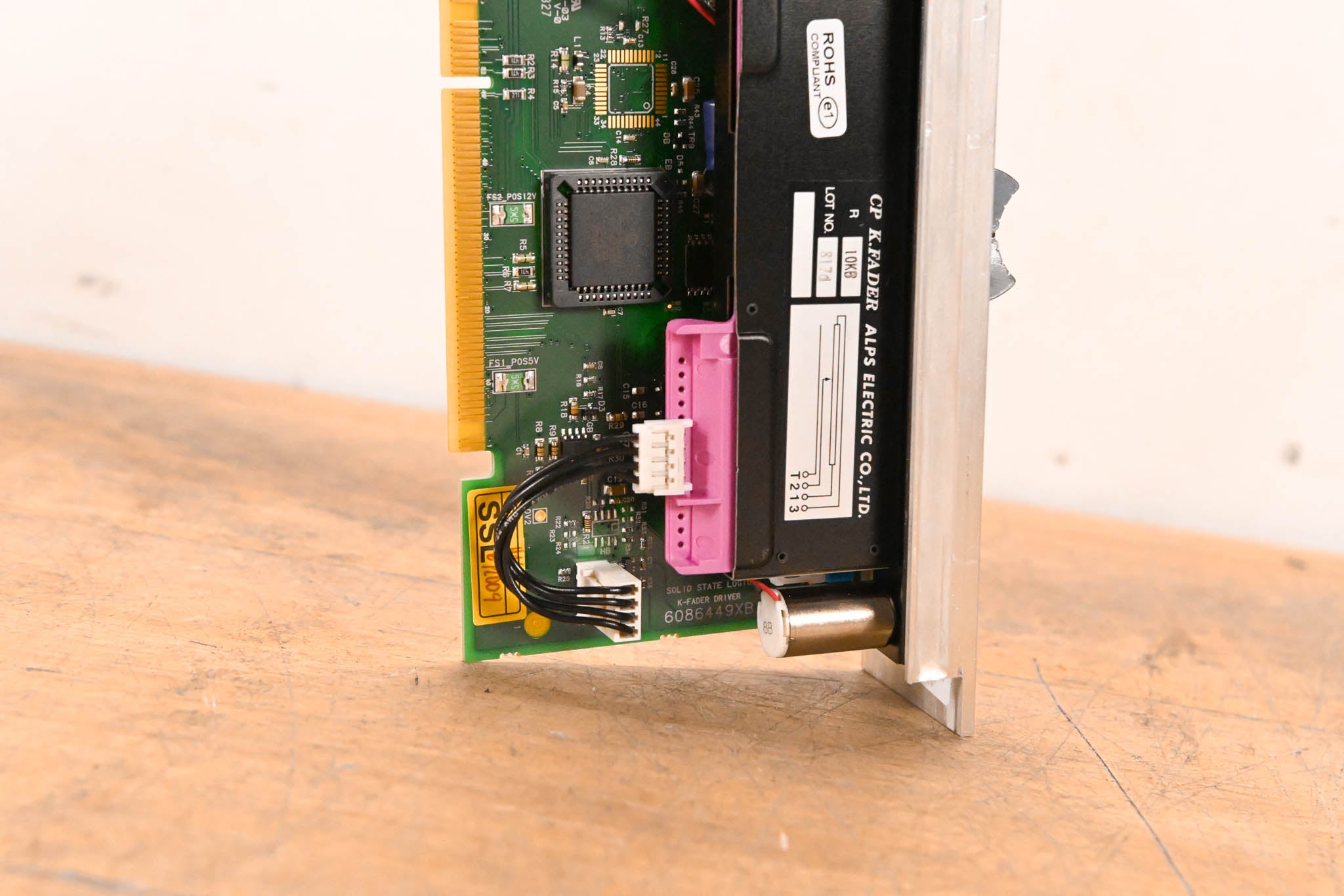 Solid State Logic C300 HD Motorized Fader Module – ALPS K-Fader Assembly