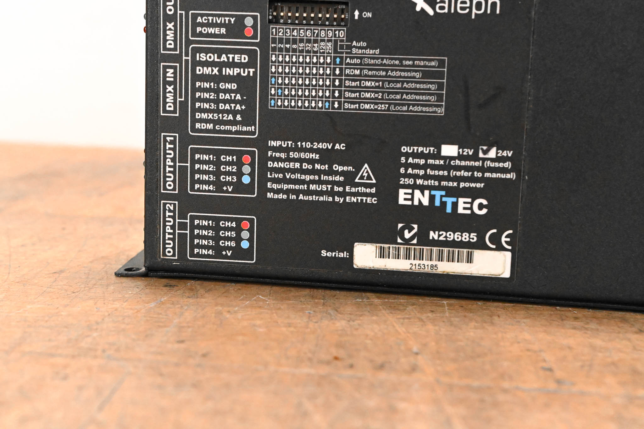 Enttec Aleph 1 CV LED Tape Driver