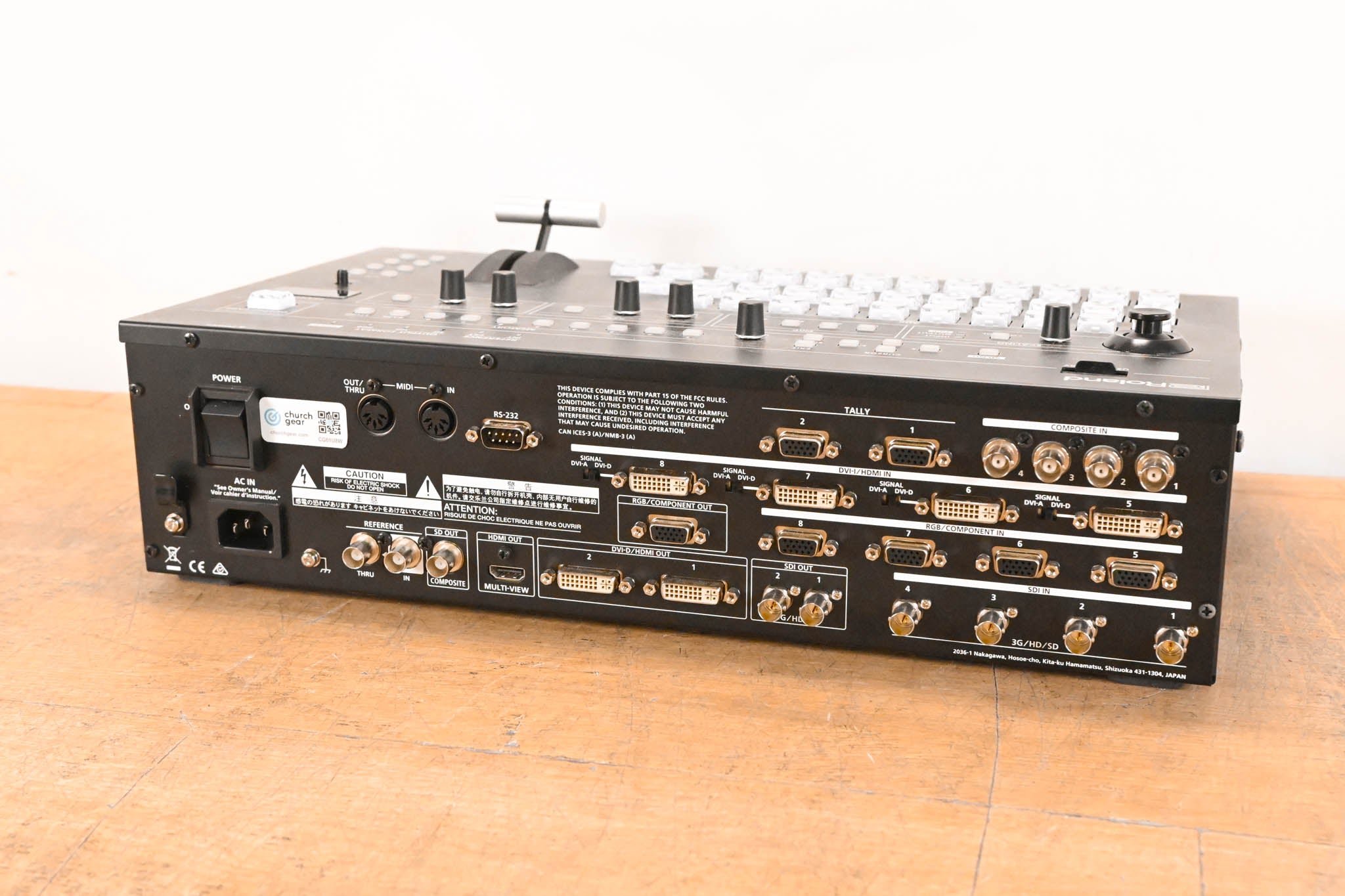 Roland V-800HD MkII Multi-Format Video Switcher