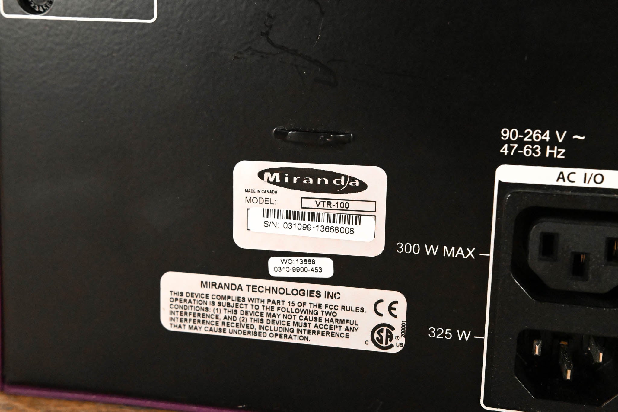 Miranda VTR-100 Analog to Digital Bi-Directional Media Converter